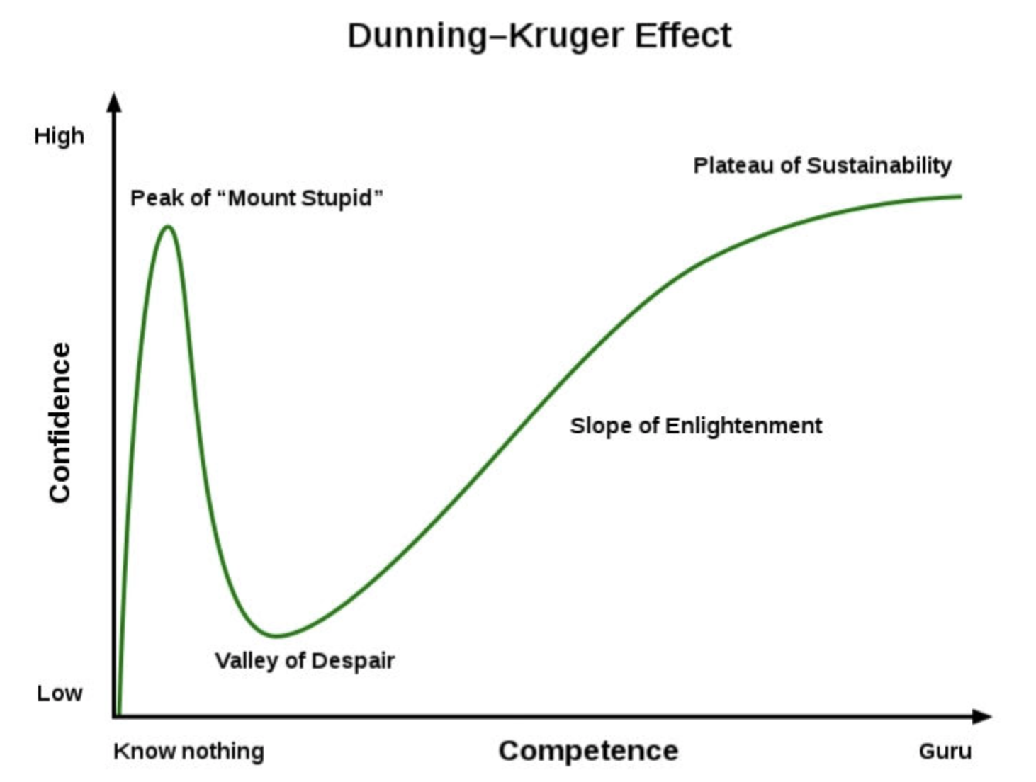 The Lebanese Dunning Krueger Effect