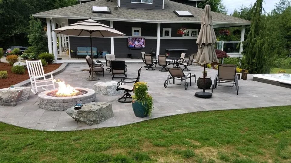 Full completed Backyard