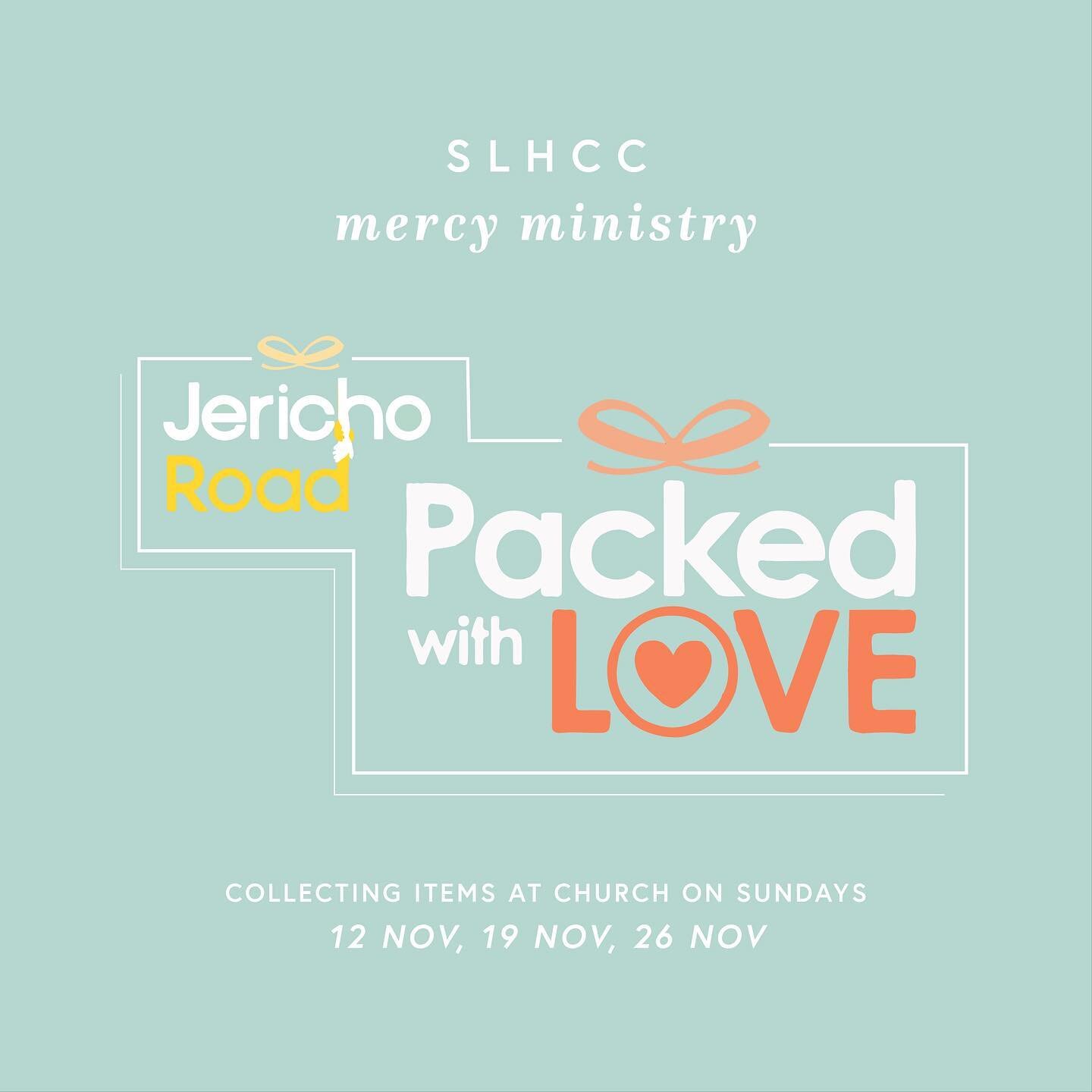 🍝🎁❤️Packed with Love ❤️🎁🍝

Christmas is fast approaching and it&rsquo;s that time of the year again when our church comes together to get involved in PACKED WITH LOVE.

At Mercy Ministry, we want to show the LOVE of Jesus through providing food h