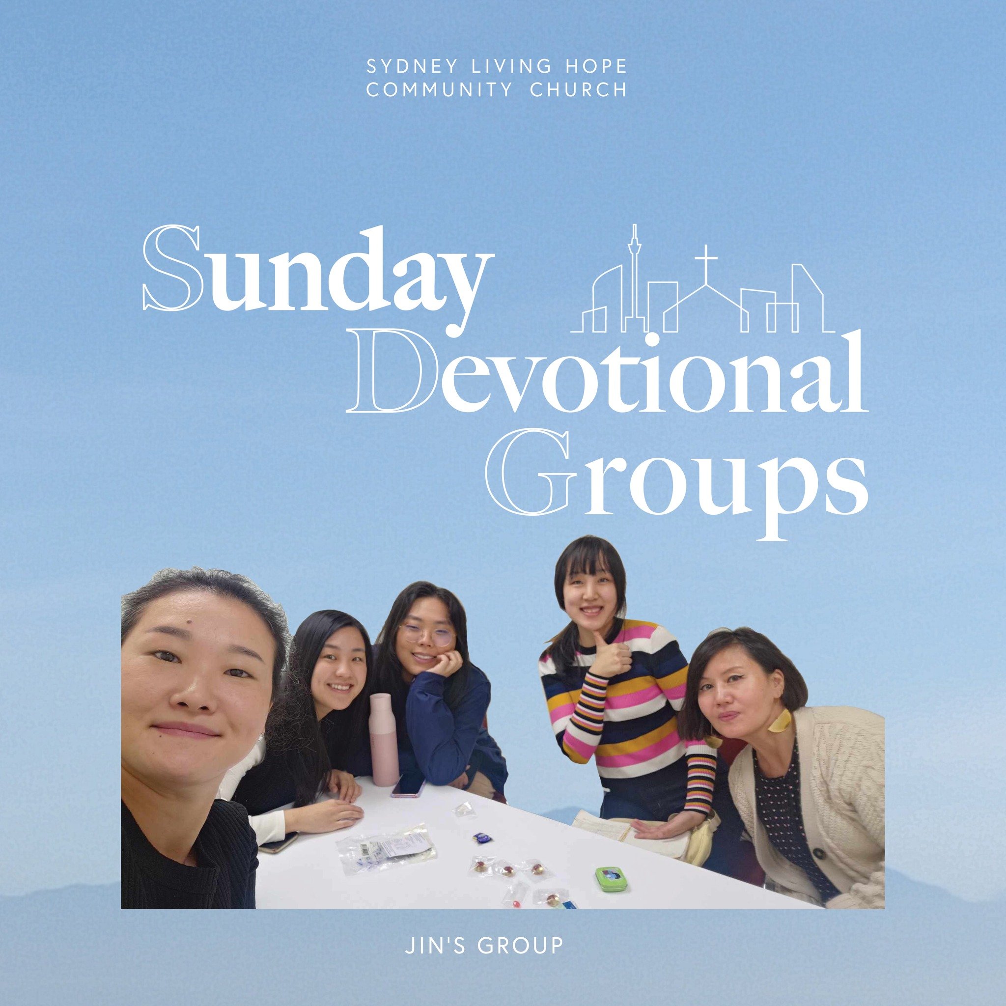 🍂 May Sunday Devotional Group Update 🍂
This month, we meet Jin's group and hear a wonderful testimony from Rachel about how uplifting and encouraging SDG has been for her.