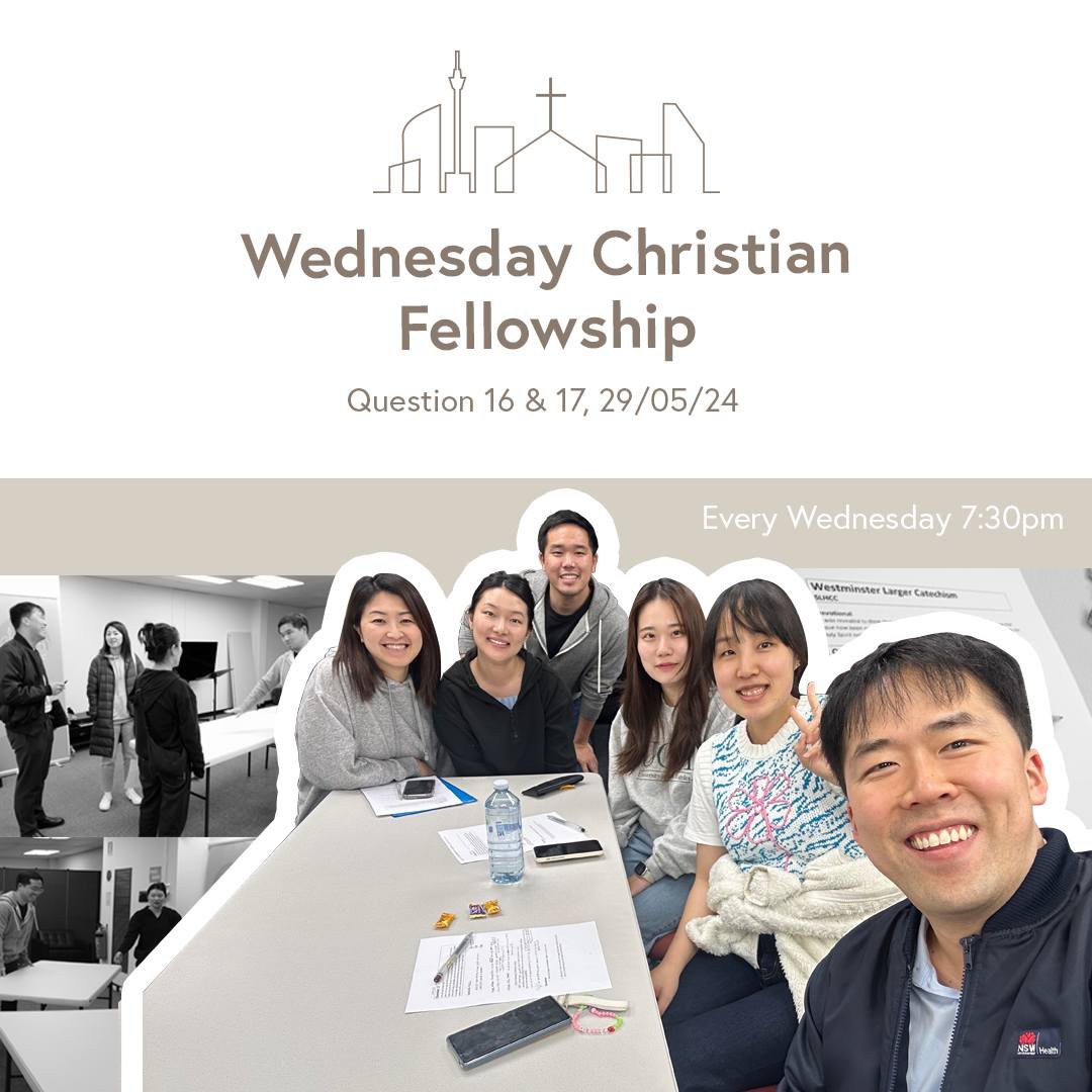 📚Wednesday Christian Fellowship📚
We&rsquo;ve delved in question 16 &amp; 17 of the Westminster Larger Catechism. The larger catechism is a much more thorough and amplified version of the shorter catechism. WCF is SLHCC&rsquo;s mid-week Bible Study 