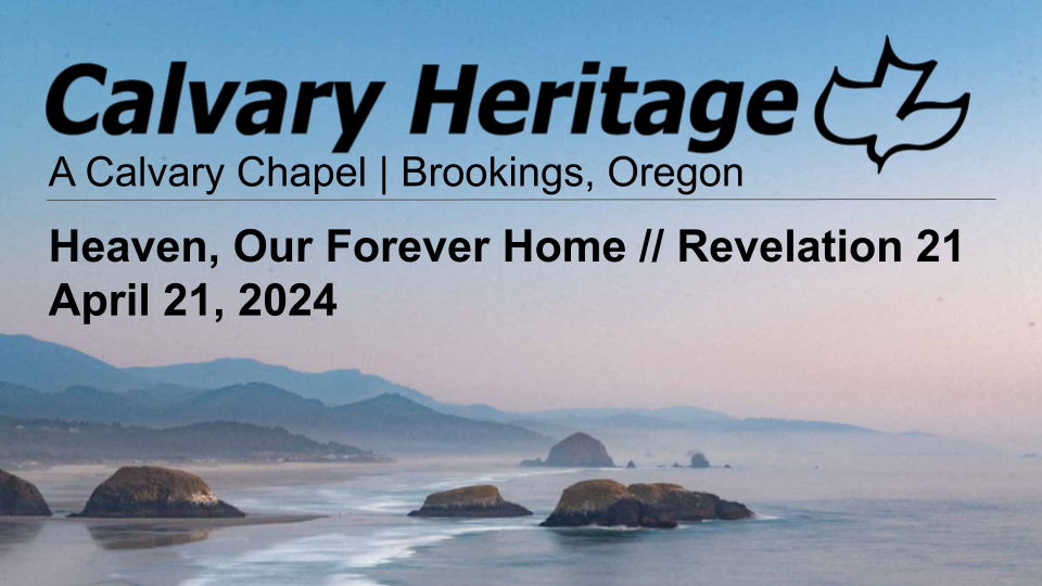 Heaven, Our Forever Home // Revelation 21 // April 21, 2024 episode artwork