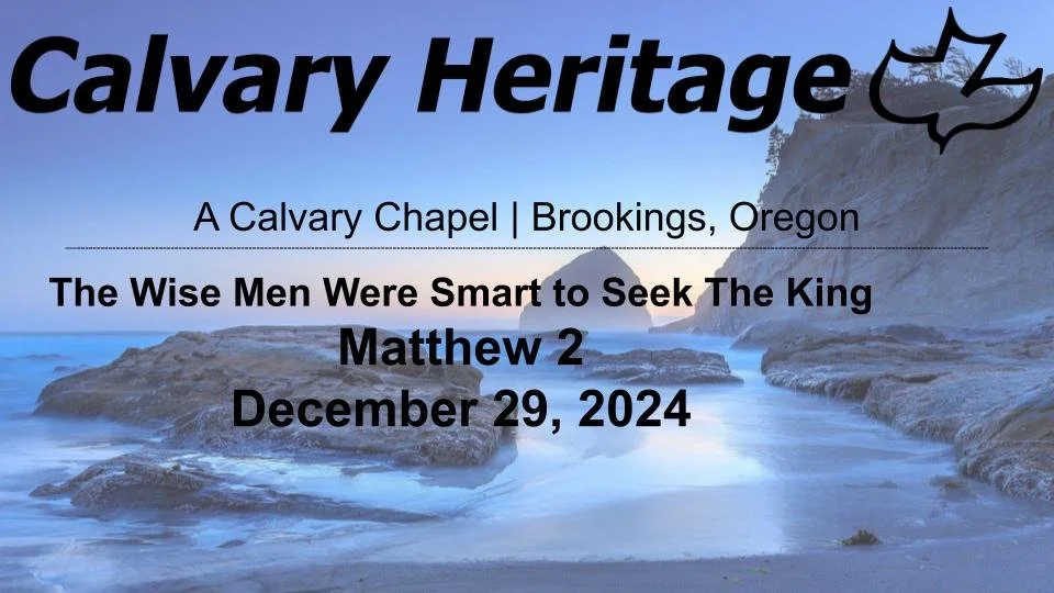 The Wise Men were Smart to Seek the King // Matthew 2 // December 29, 2024 episode artwork