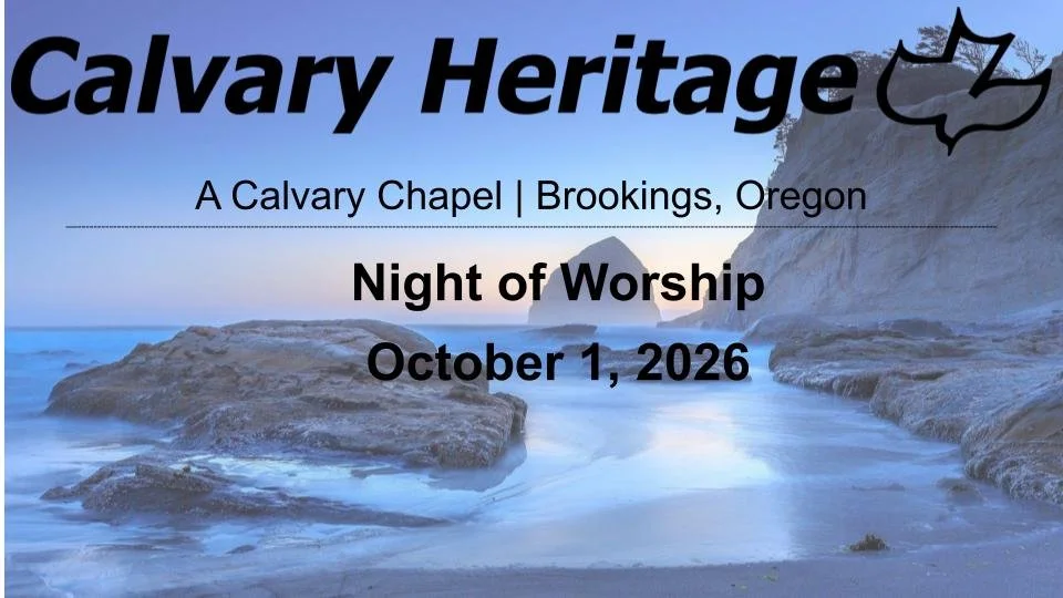 Night of Worship // October 1, 2026
