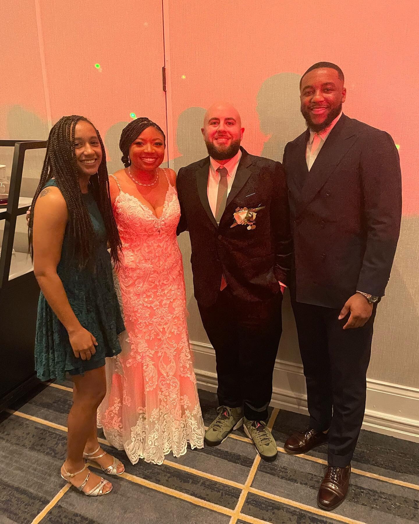 Well, here are my kids 😂. I look like a proud father. But really though, @allieish &amp; @mindofmacgregor wedding was beautiful. Happy to witness their union and love. Best wishes to the MacGregors on their new journey together.

Side note: in true 