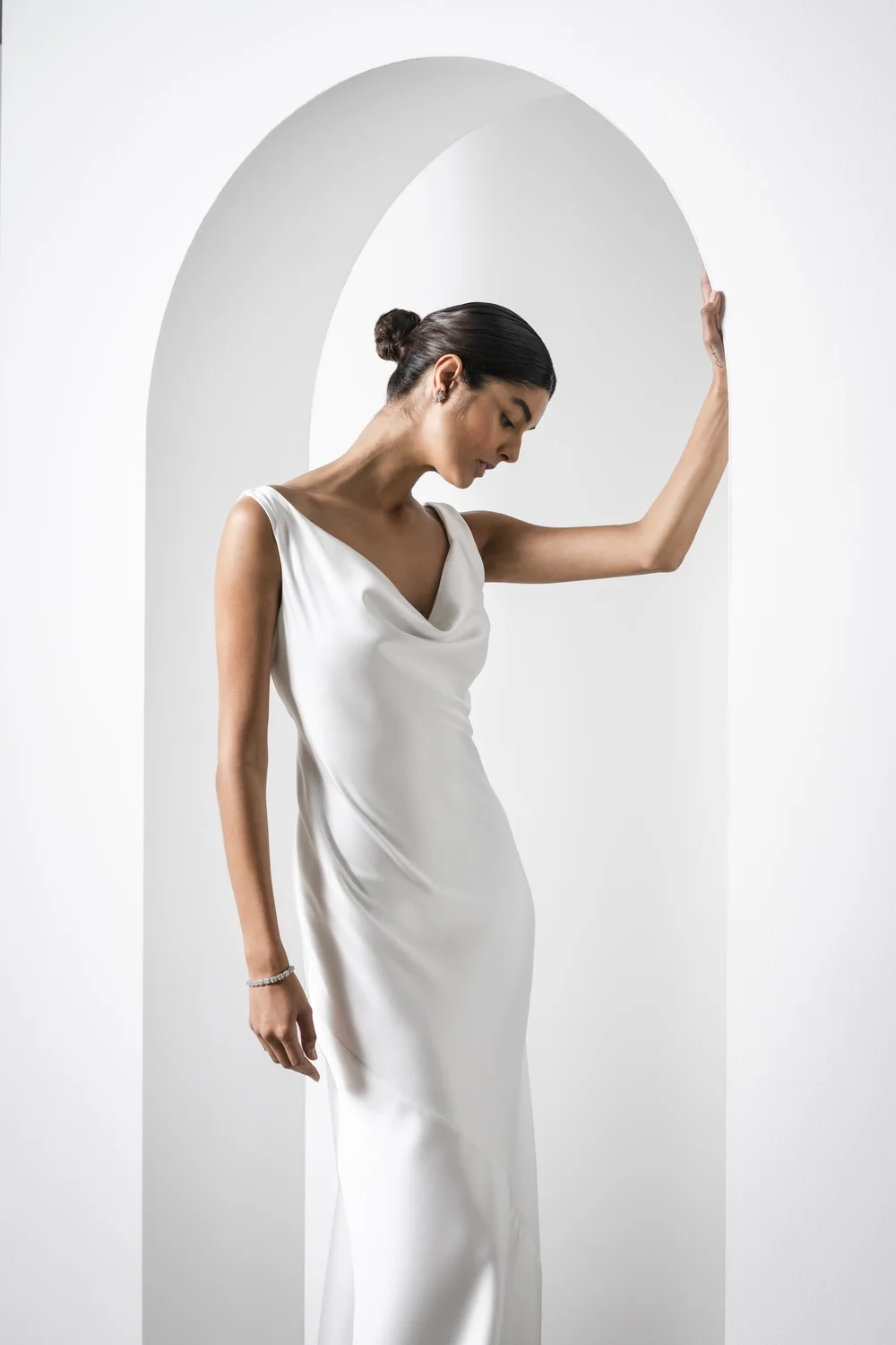 bias cut wedding dress STYLE 039 // BACKLESS BIAS SLIP THE OWN STUDIO