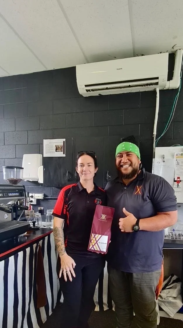Supplying Gratitude coffee to Arethusa College