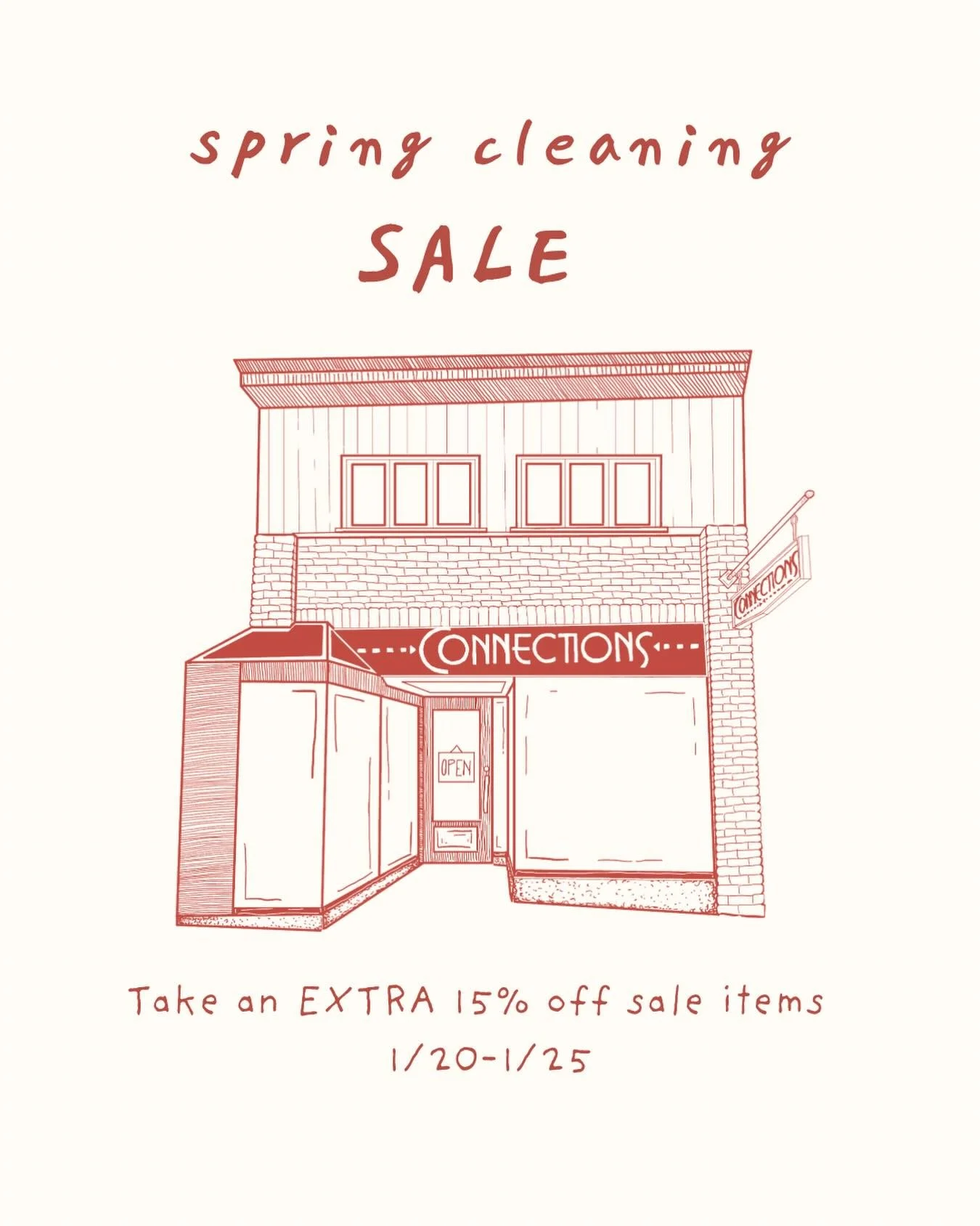 Our spring cleaning sale is here! 🧹 

Take an additional 15% off ALL sale items now through Sunday 1/25!

New winter favorites were just added to our sale section! Shop now 🌷

#sale #wintersale #psu #boutique #shopsmall