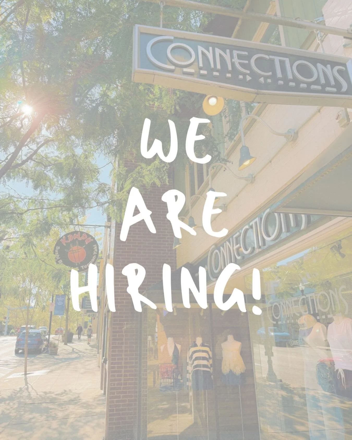 We are now hiring for Summer 2026! 

We are looking for applicants who can start in May and will be here throughout the summer. You can apply now by filling out the Google form in our bio! 
Stay tuned for updates on the application process, and feel 