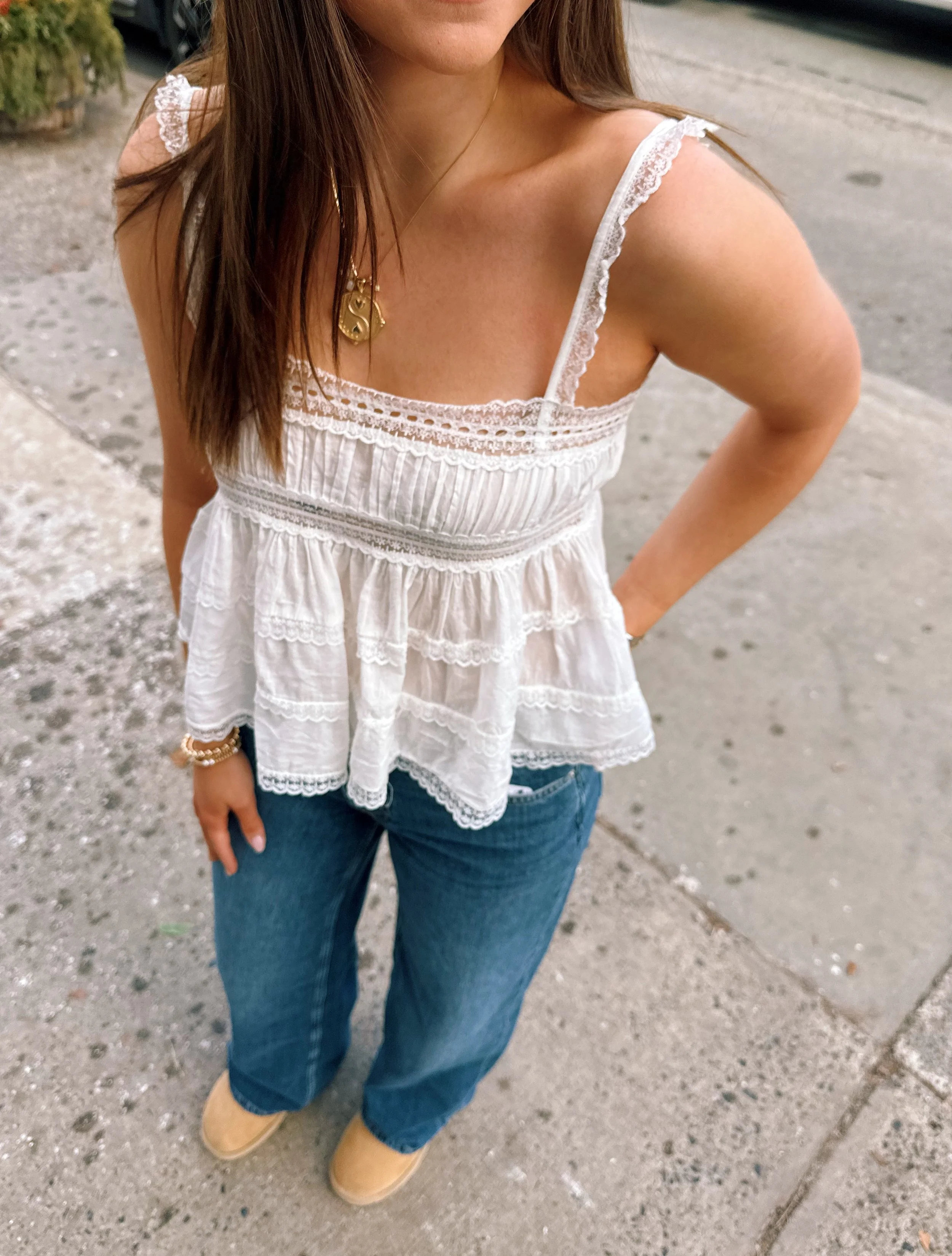 Free People Darling Dreams Cami