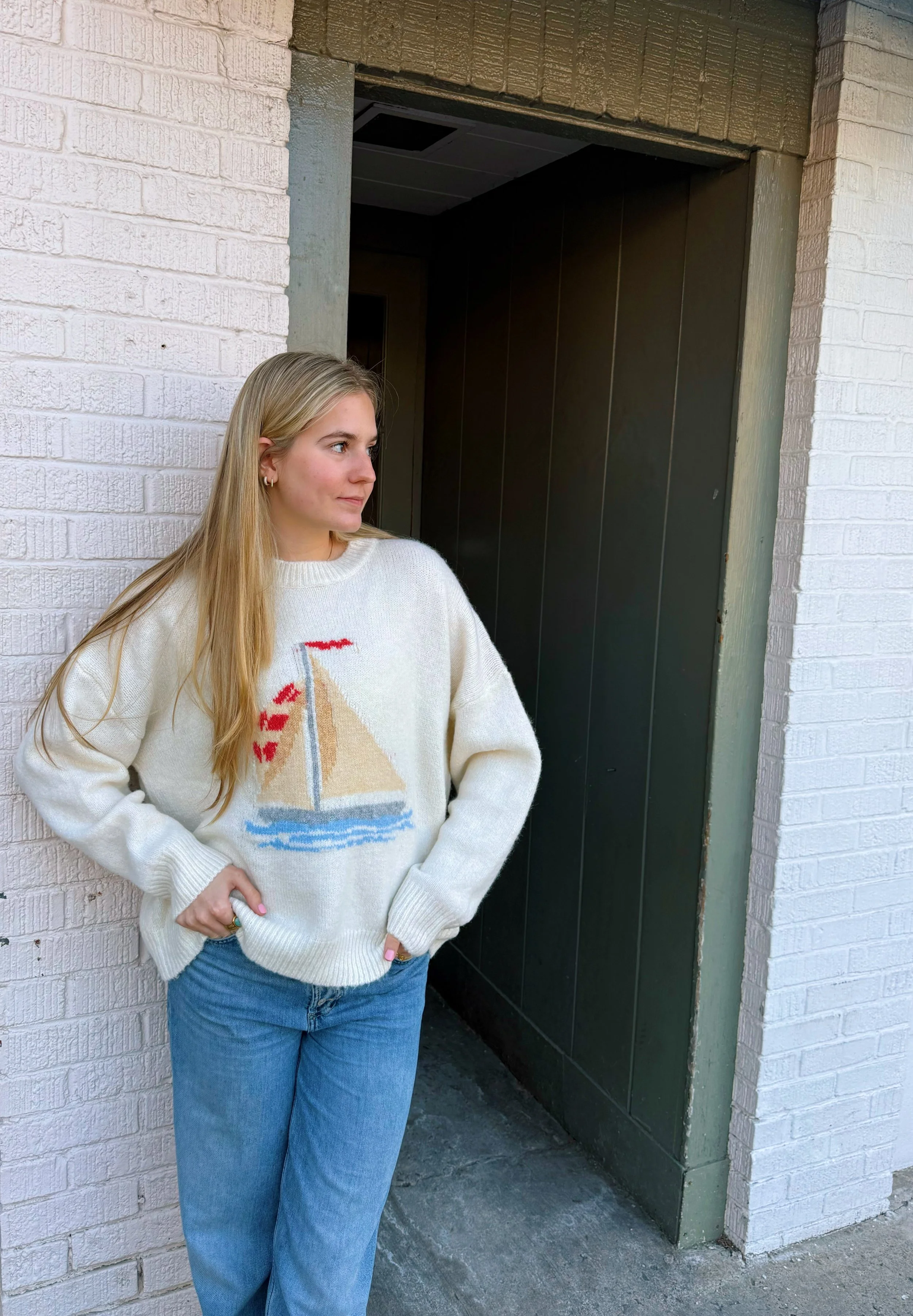 Sailboat Sweater