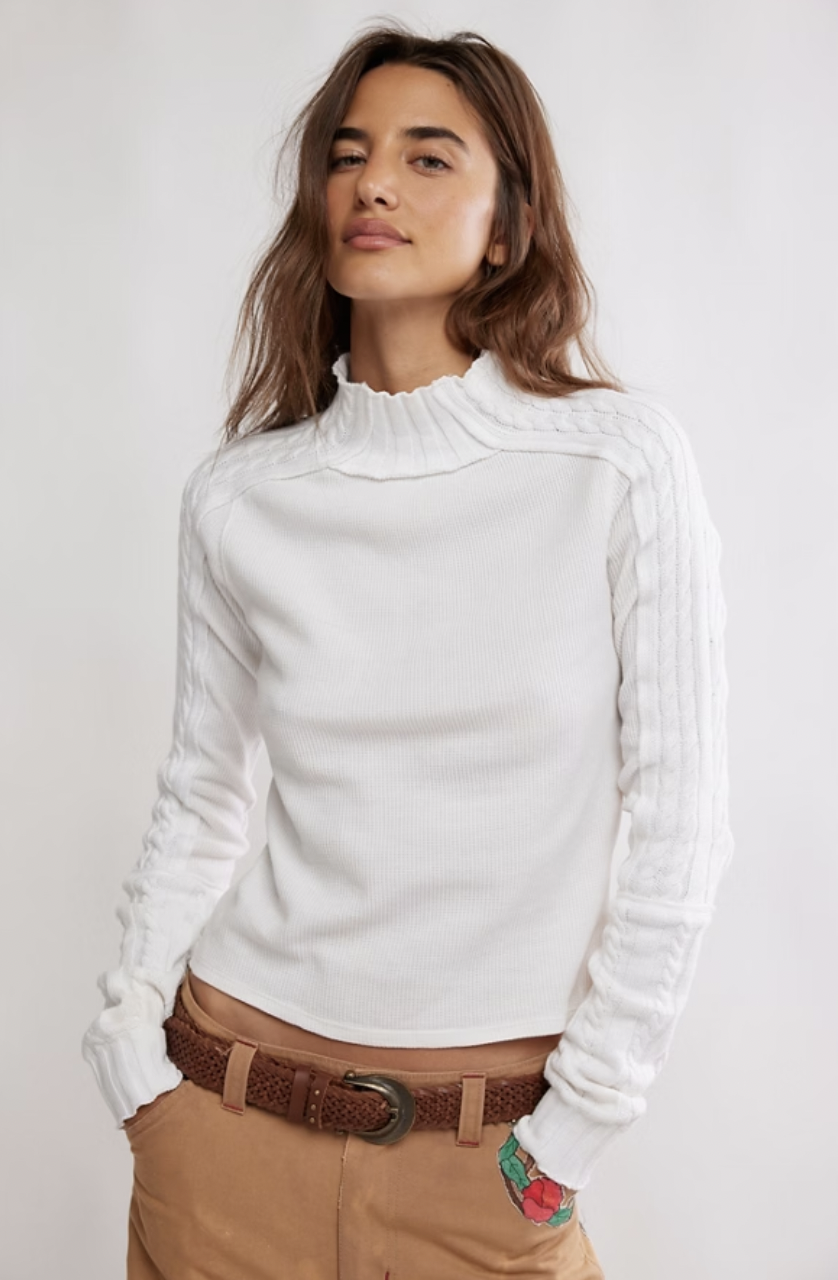 Free People Breezy Swit Top