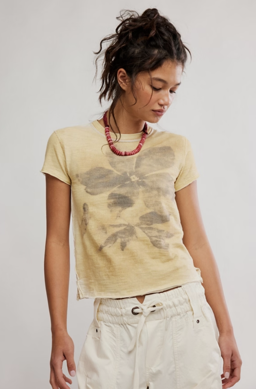 Free People Wall Flower Tee