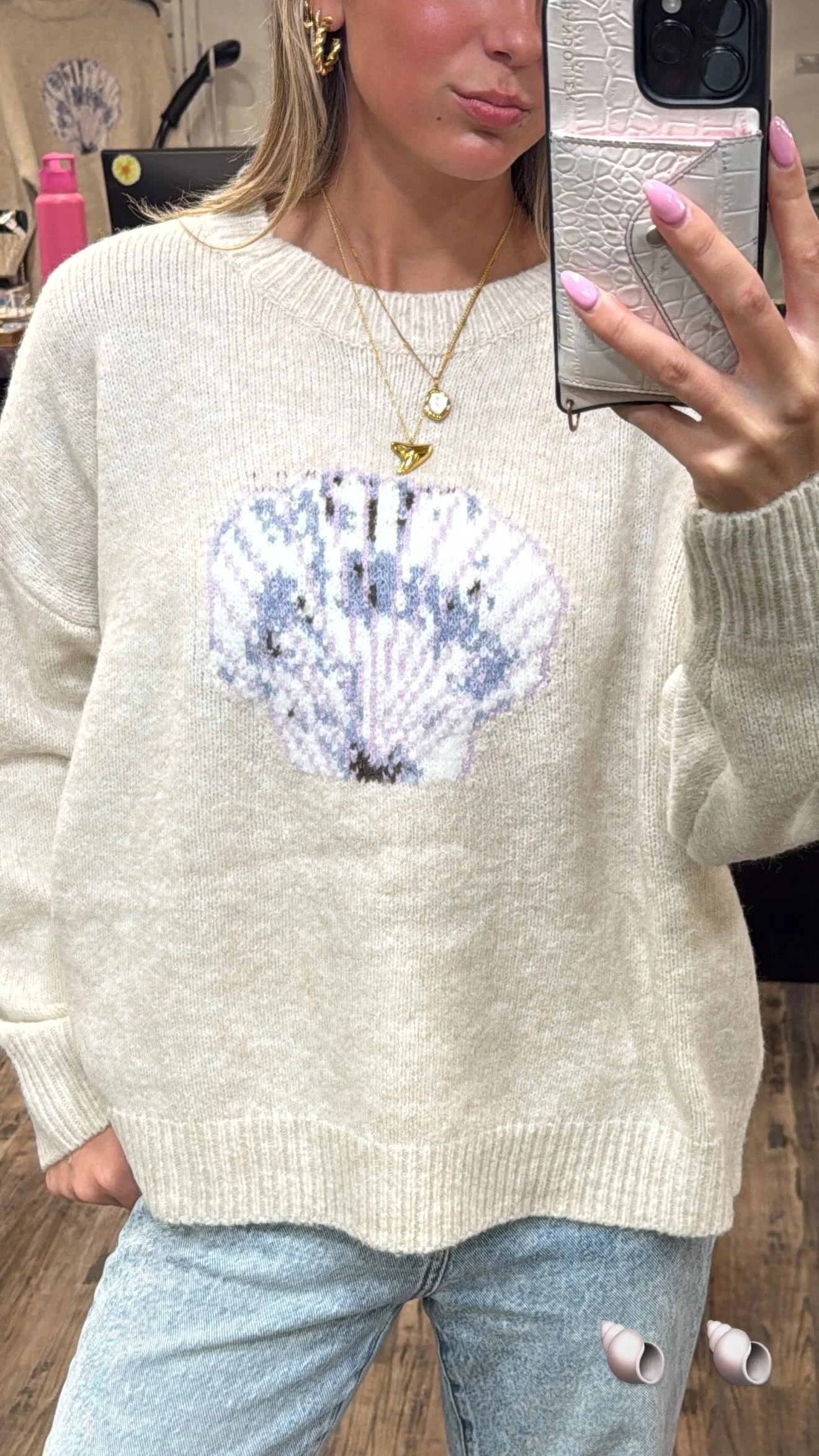 Shell Sweater