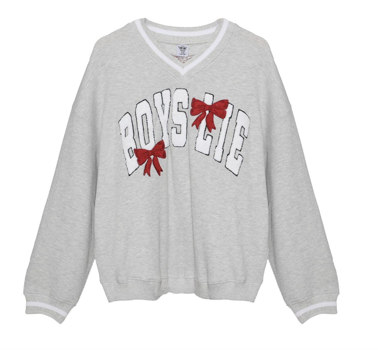 Boys Lie Wrap Me In A Bow Hayley V-Neck