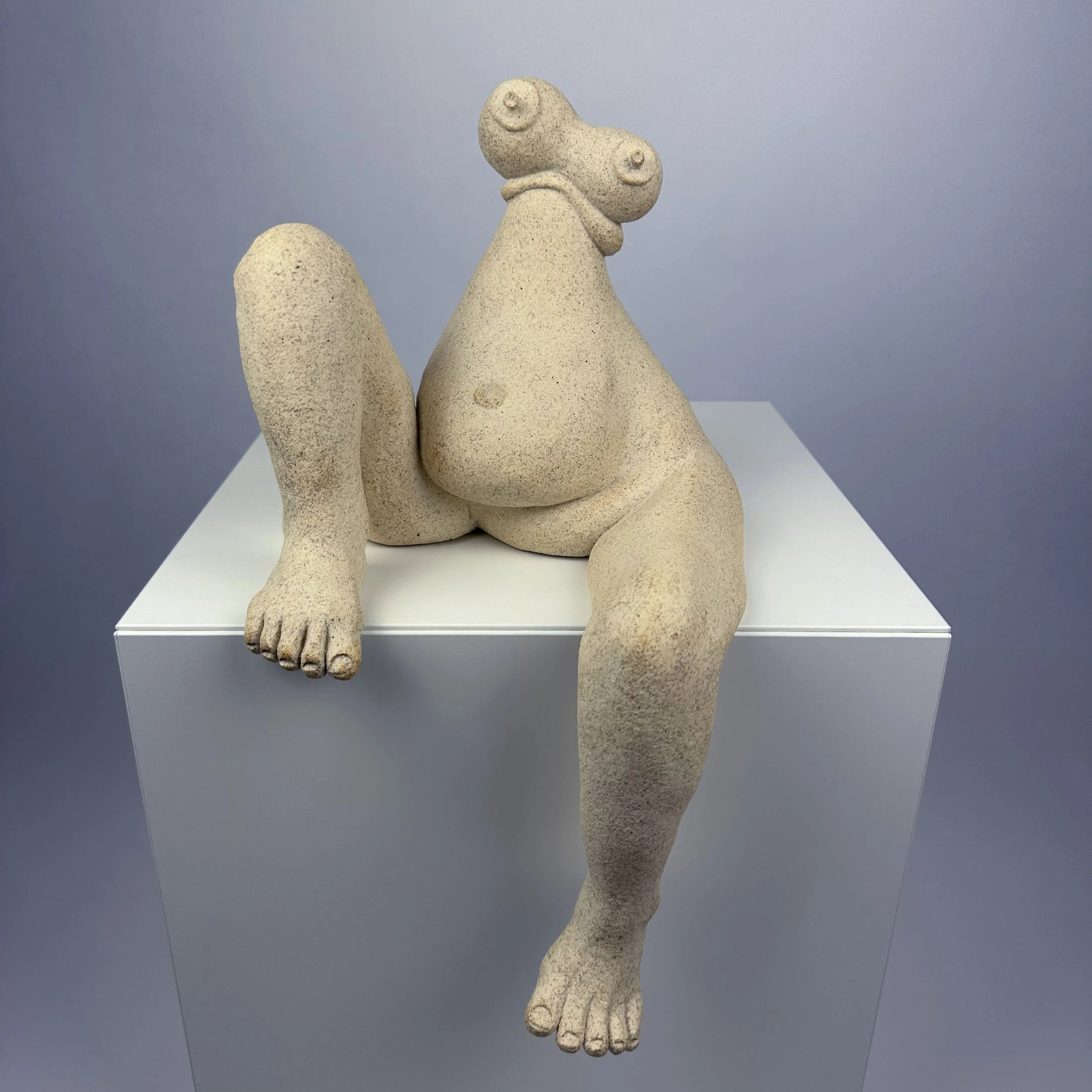 Blue Bellington, Emilie Dashe, Hand built stoneware, 15.5x9x9.5%22, $1200.jpg