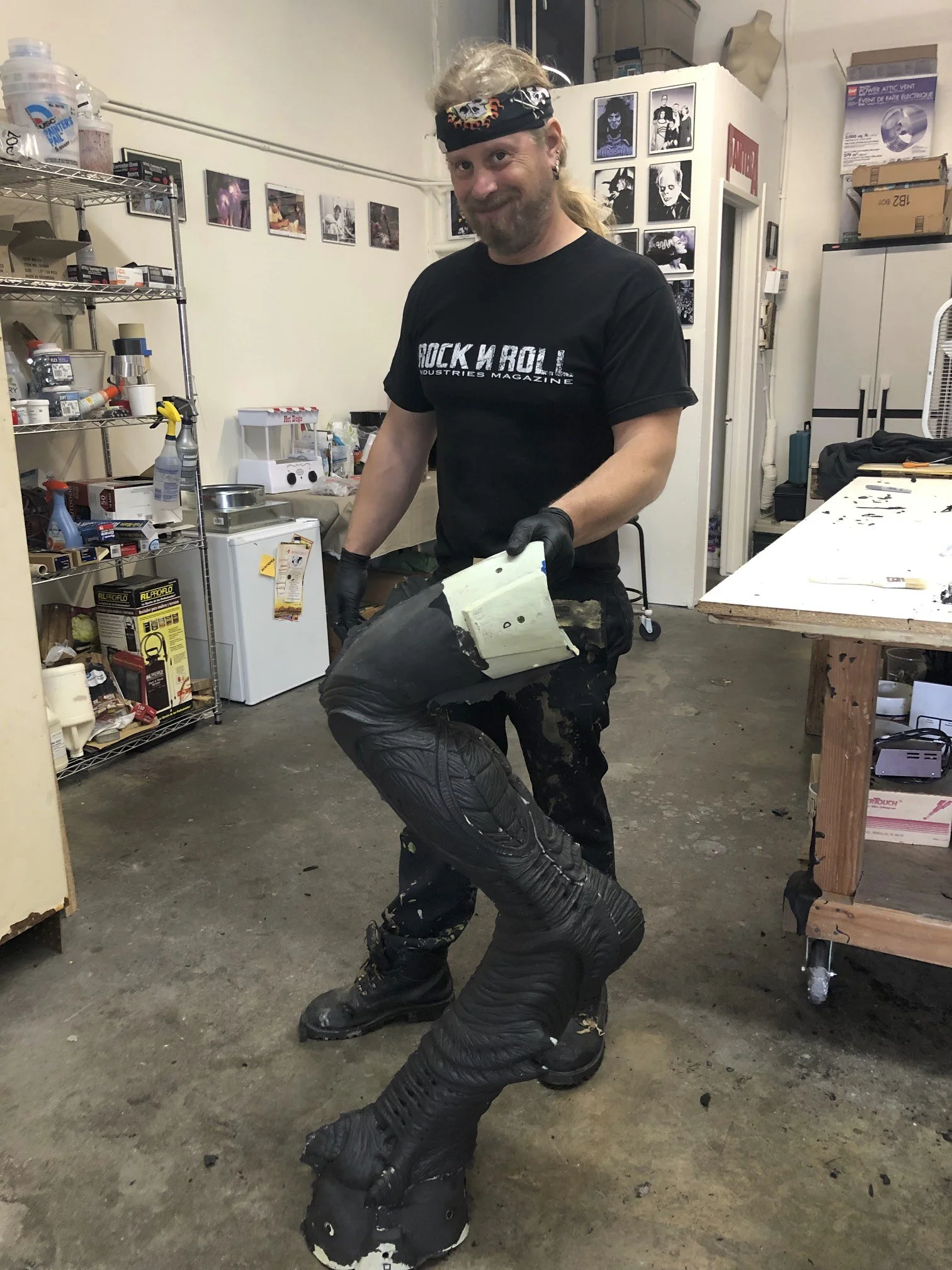 Tim Phoenix and Bill Fesh ran the foam skins