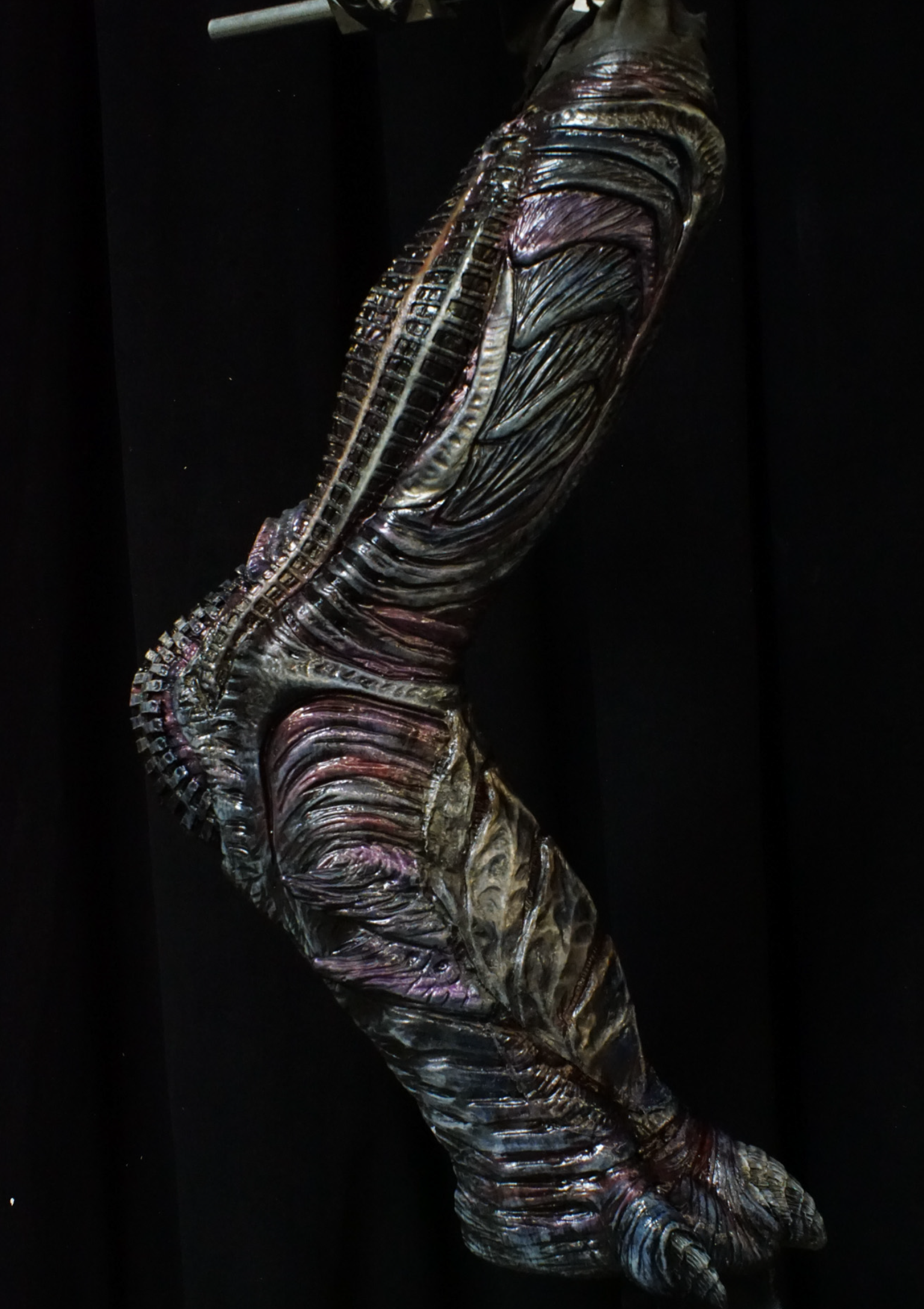 Iridescent paint job on the Matriarch's legs