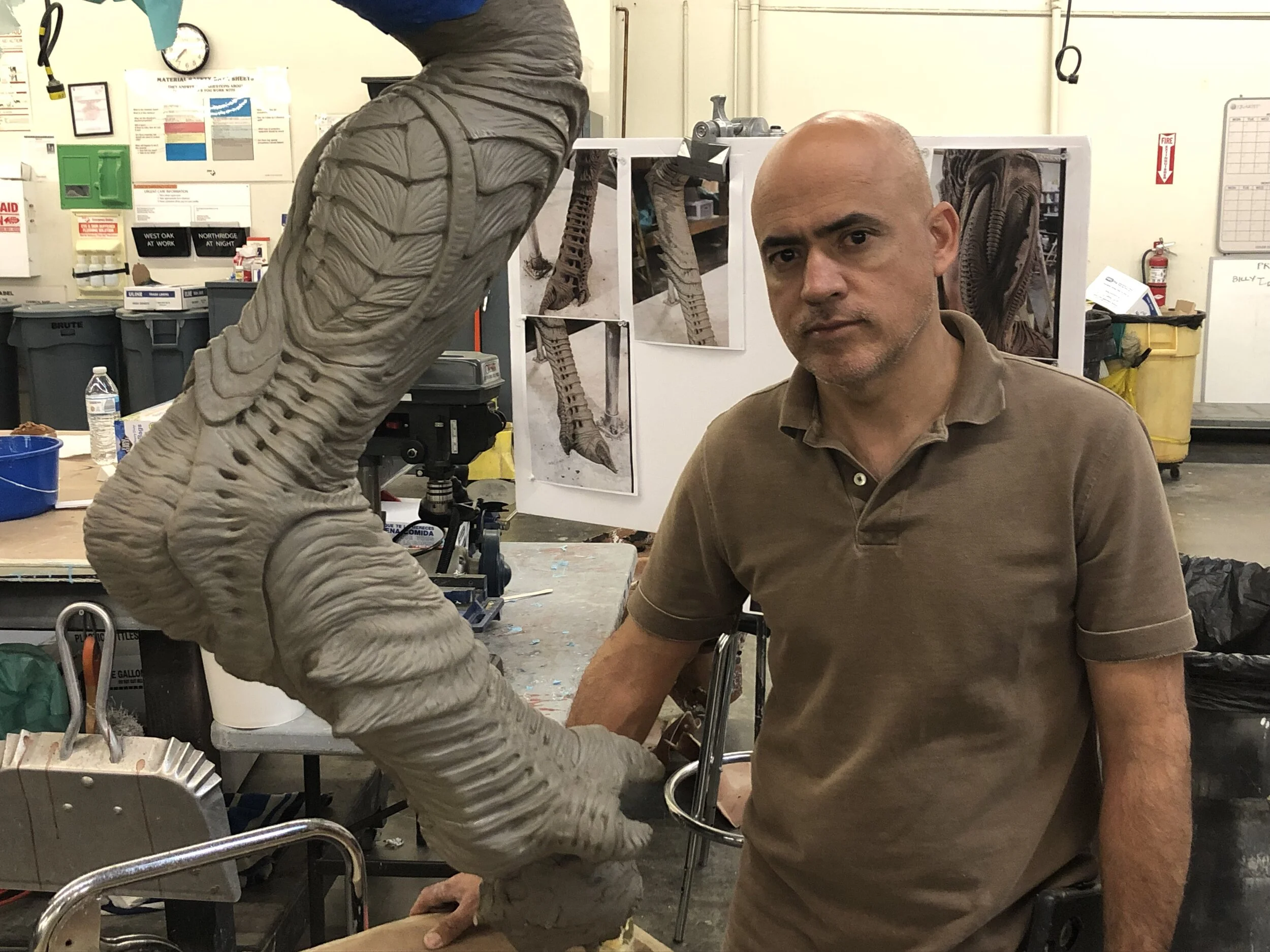 Ernesto Cornejo and Saeko Yamazaki detailed the legs to match the originals