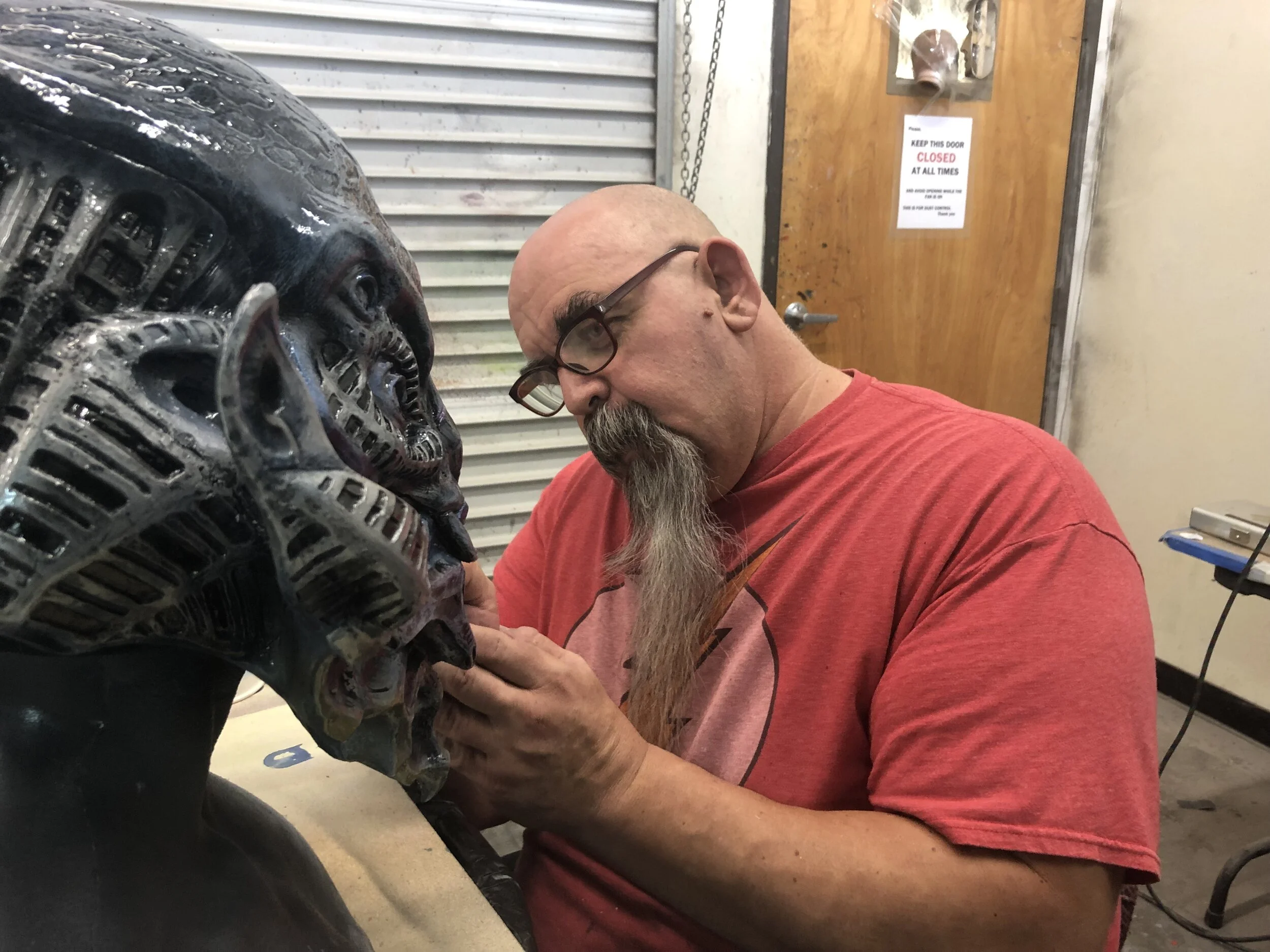 Rich Works on the head