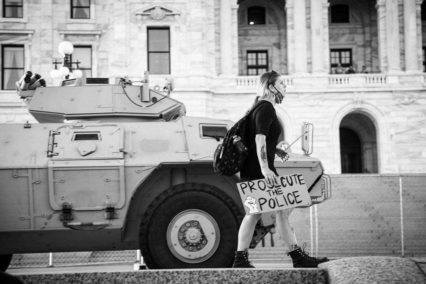 George Floyd Protests, State Capitol, Saint Paul MN, 2020