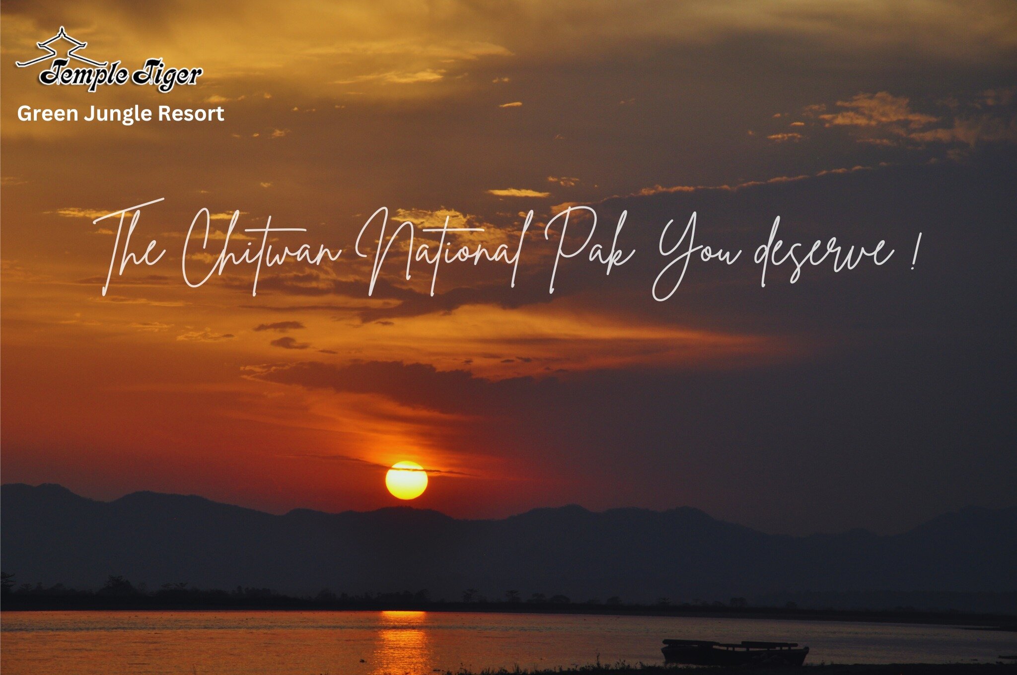 🌅 Experience the Magic of Sunset at Narayani River Bank, Chitwan National Park! 
🌳 Discover the Chitwan National Park you truly deserve, where adventure meets serenity. Our resort offers a perfect blend of comfort and eco-friendly luxury amidst the