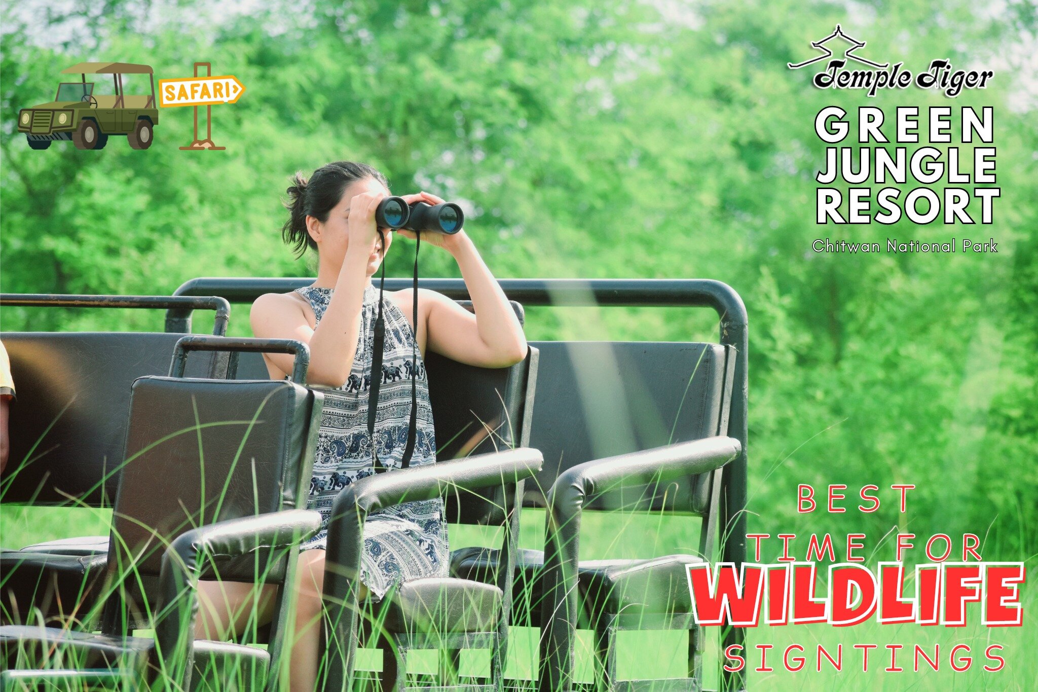 🌿🦁 Exciting News Alert! 🐘🌳

Attention nature enthusiasts and wildlife lovers! 📣 It's the perfect time for unforgettable animal sightings in Chitwan National Park! 🐾 Embark on a thrilling adventure with us at Green Jungle Resort and witness the 