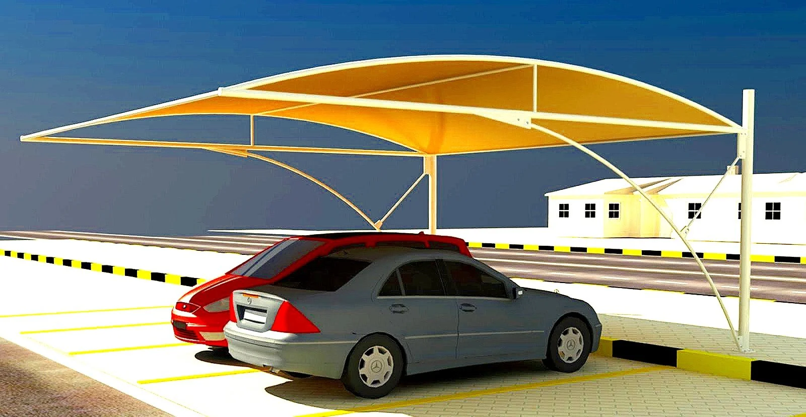 CANTILEVER PARKING SHADES