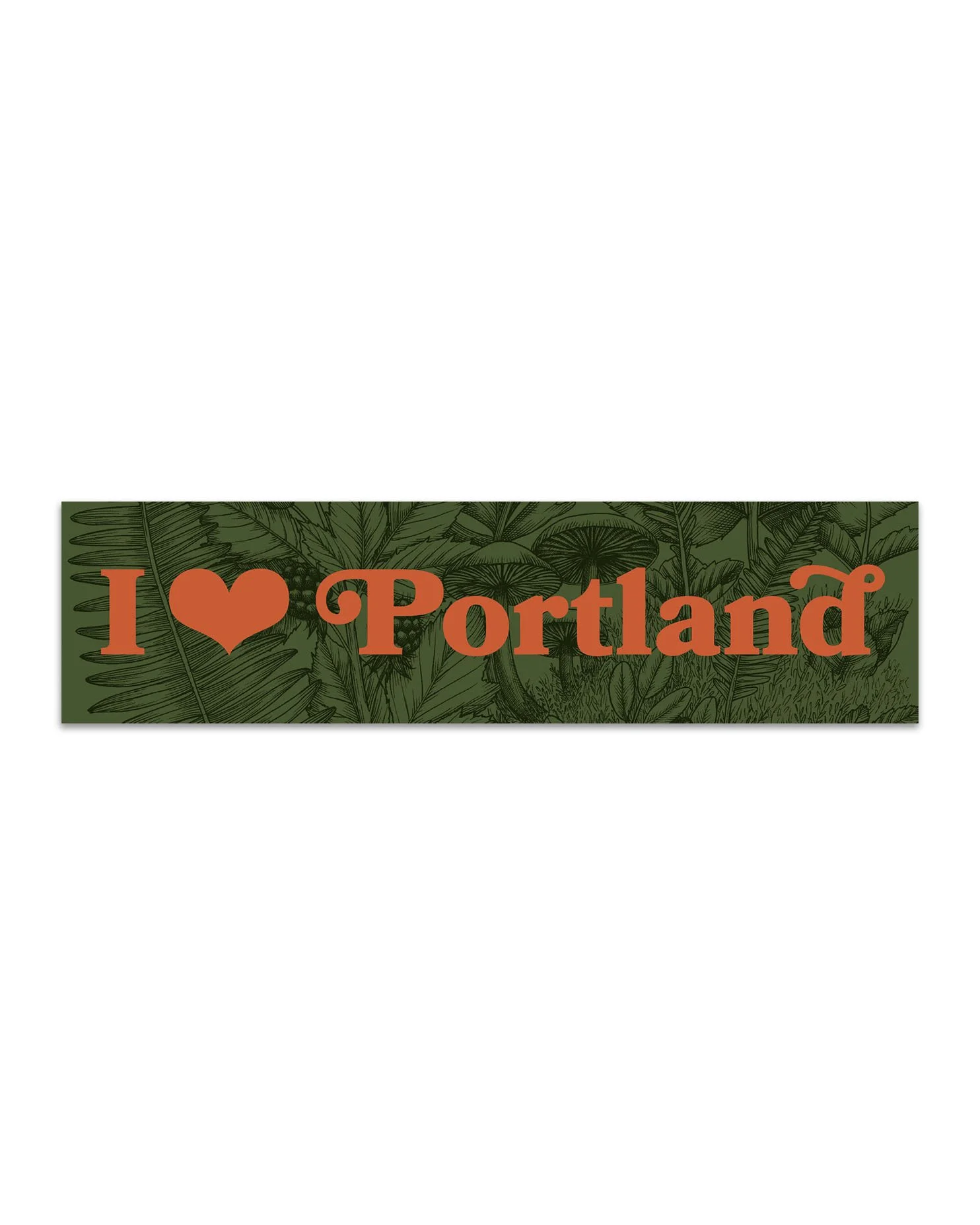 NEW! I Love Portland Bumper Sticker