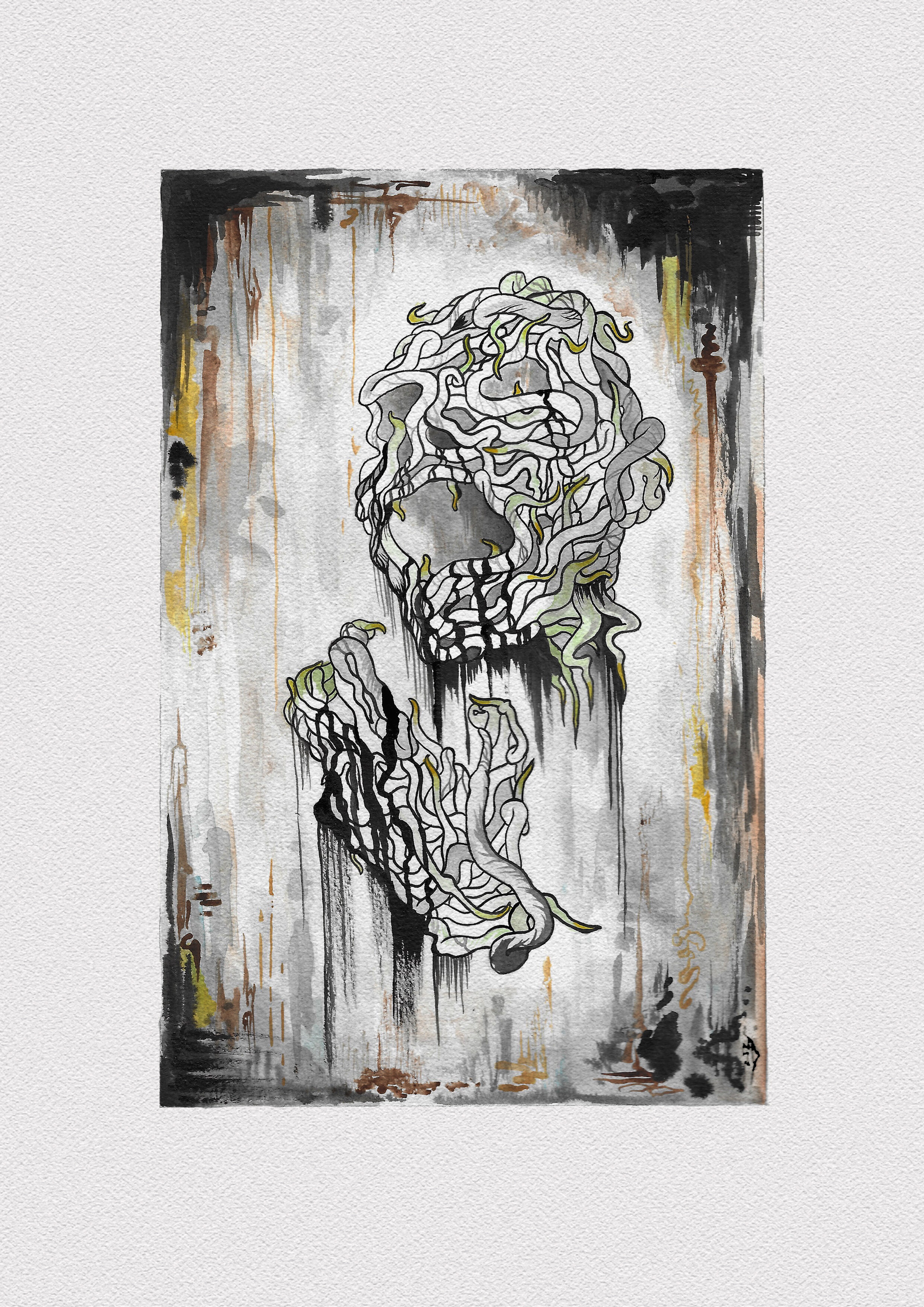 Crisis of Purpose Original Watercolour