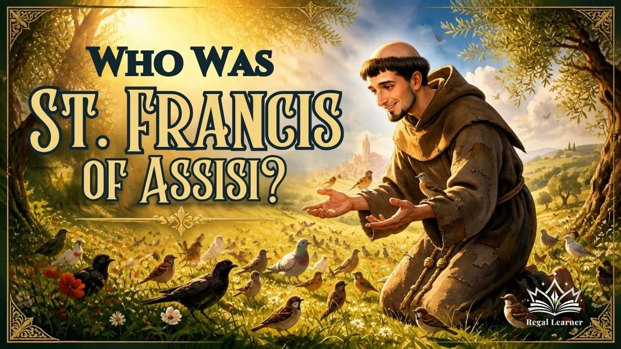 🎬 From wealth and comfort, to faith, peace, and purpose, discover the inspiring story of Saint Francis of Assisi in this new Regal Learner Faith &amp; Fellowship video: https://youtu.be/PfLXcDP36tA?si=SKyr3I8PBTTBf2ng

#StFrancisOfAssisi
#FaithAndFe