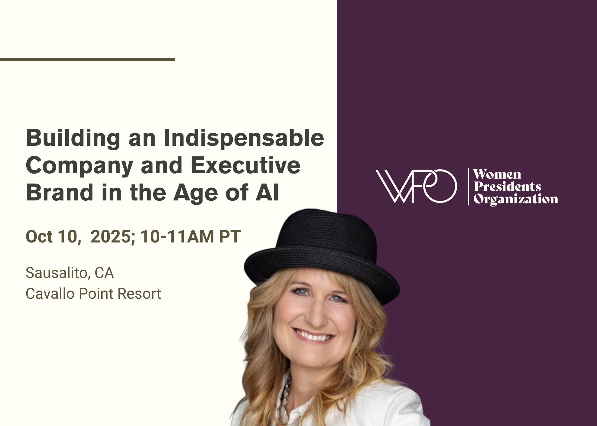 Building an Indispensable Company and Executive Brand in the Age of AI (Private Event)