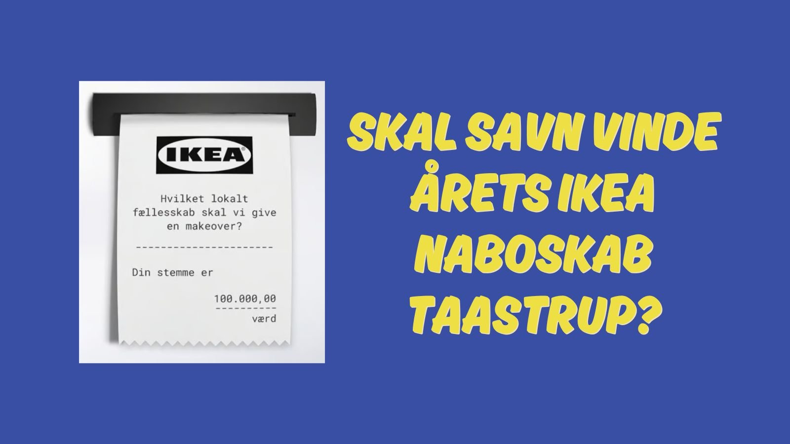 SAVN Finalist til IKEA Naboskab