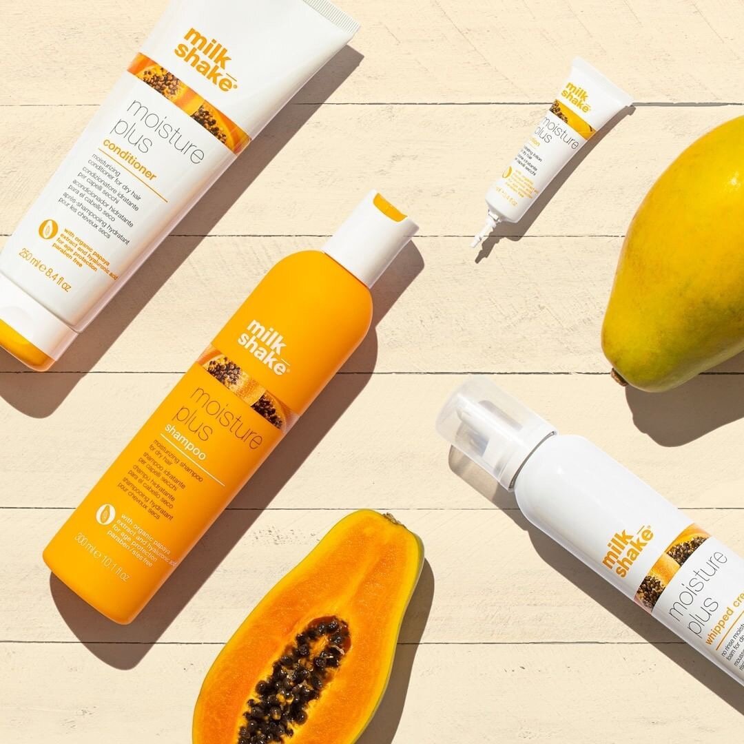 ⁠
Are you tired of having dry, brittle hair? Look no further than our moisture plus range, its magical formula will leave your locks feeling hydrated, nourished, and oh-so-silky-smooth 🧡⠀⠀⠀⠀⠀⠀⠀⠀⠀⁠
⠀⠀⠀⠀⠀⠀⠀⠀⠀⁠
With a blend of milk proteins, sunflower 
