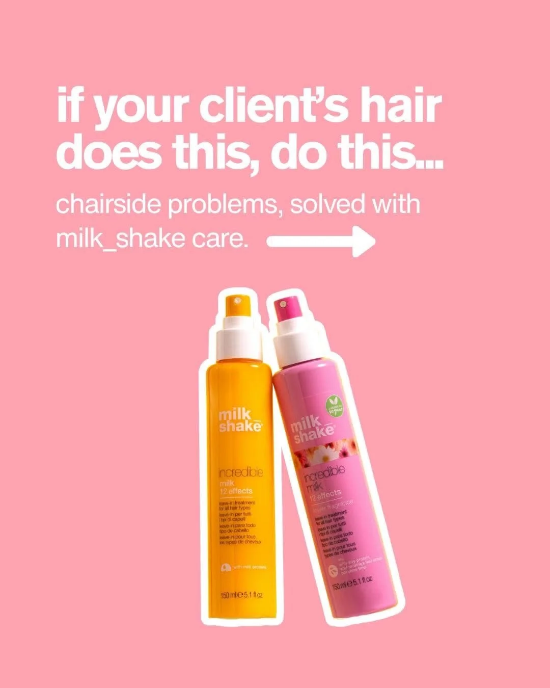 You put the work in behind the chair. These products helps those results last between visits. 💛