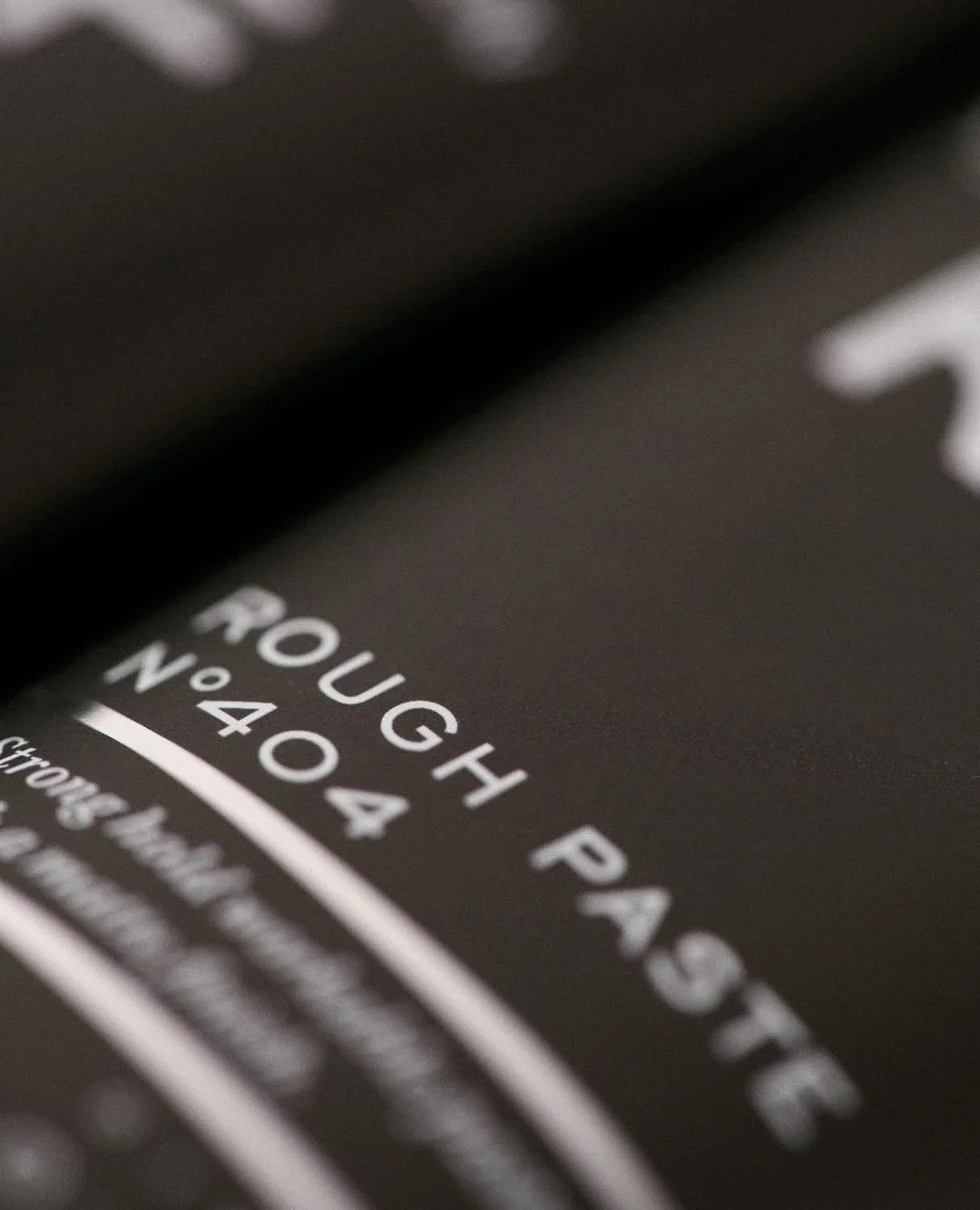 not polished. just good hair.⁠
REF rough paste. 🌪️🌪️