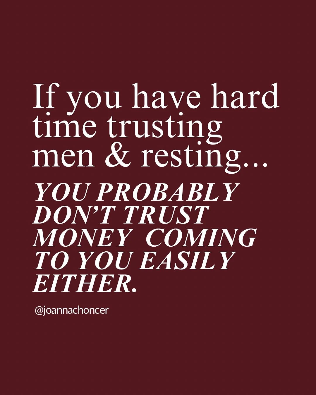When you know how to allow yourself to receive &mdash; ideas, opportunities, money, and support from men, money, and life in general without doing more to &ldquo;deserve&rdquo; it, is when you automatically open the floodgates to receiving more with 