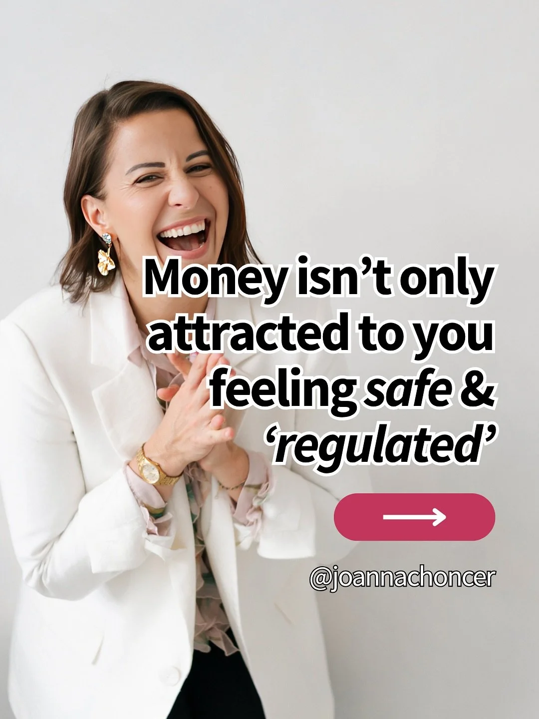 You can&rsquo;t regulate your way into wealth if you&rsquo;re bored by your own mission. 

Safety matters, but being unapologetically lit the f up*? 

That&rsquo;s the real client + cash magnet🧲

At She Who Receives LIVE in London on the 21.11.2025 