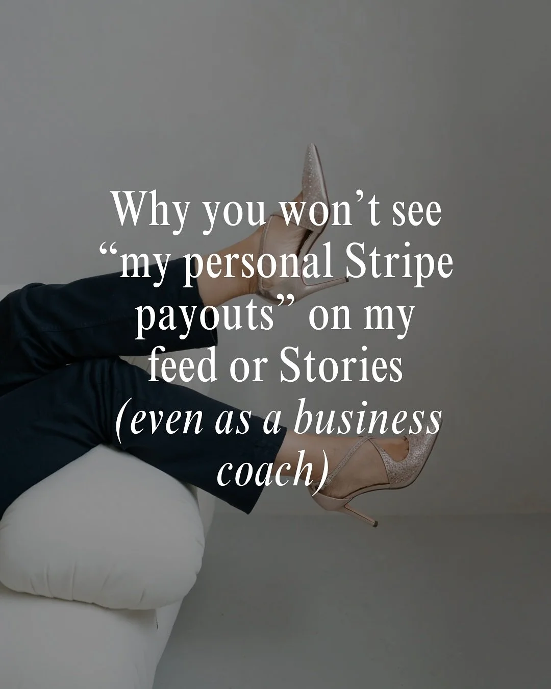 And once I shifted my work toward helping women who are lit AF about their work, speak their deepest truth even if it goes against the grain, and own their genius ready to stand out - the money flowed 3x faster.

For me and for my clients.

So no, yo