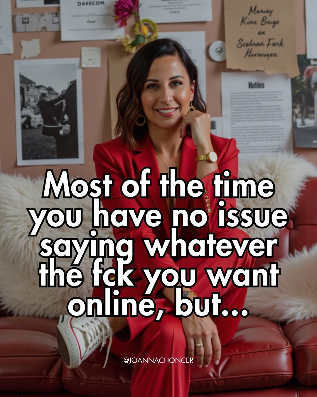 Every time you stop posting because someone projected their limits or hate onto you, you block clients who were ready to pay you🤌🏼

DM me if you&rsquo;re ready to become the version of you who doesn&rsquo;t flinch at people&rsquo;s opinions and lea