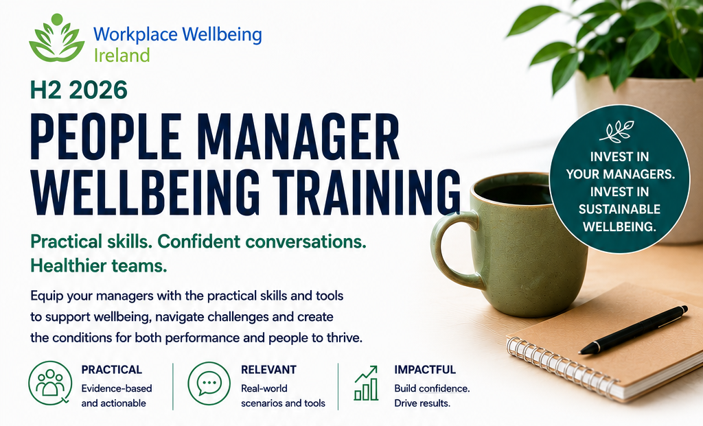 H2 2026: People Manager Wellbeing Training