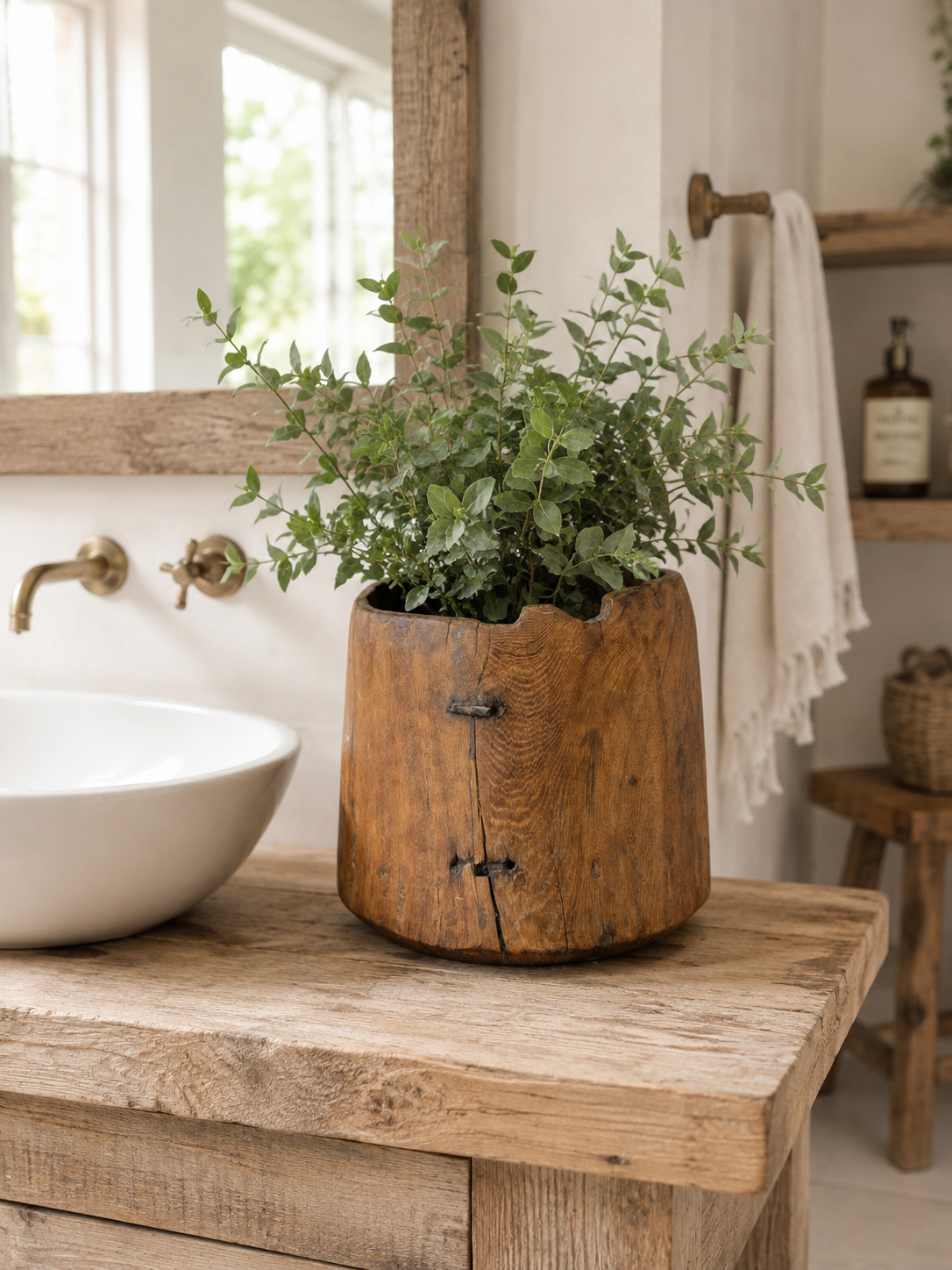 Handcrafted Moroccan Storage Vessel