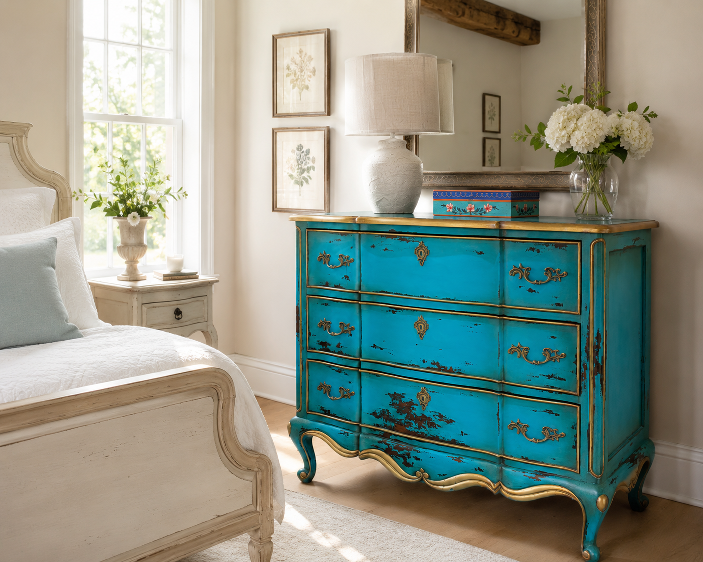 Handmade French Louis Style Drawers