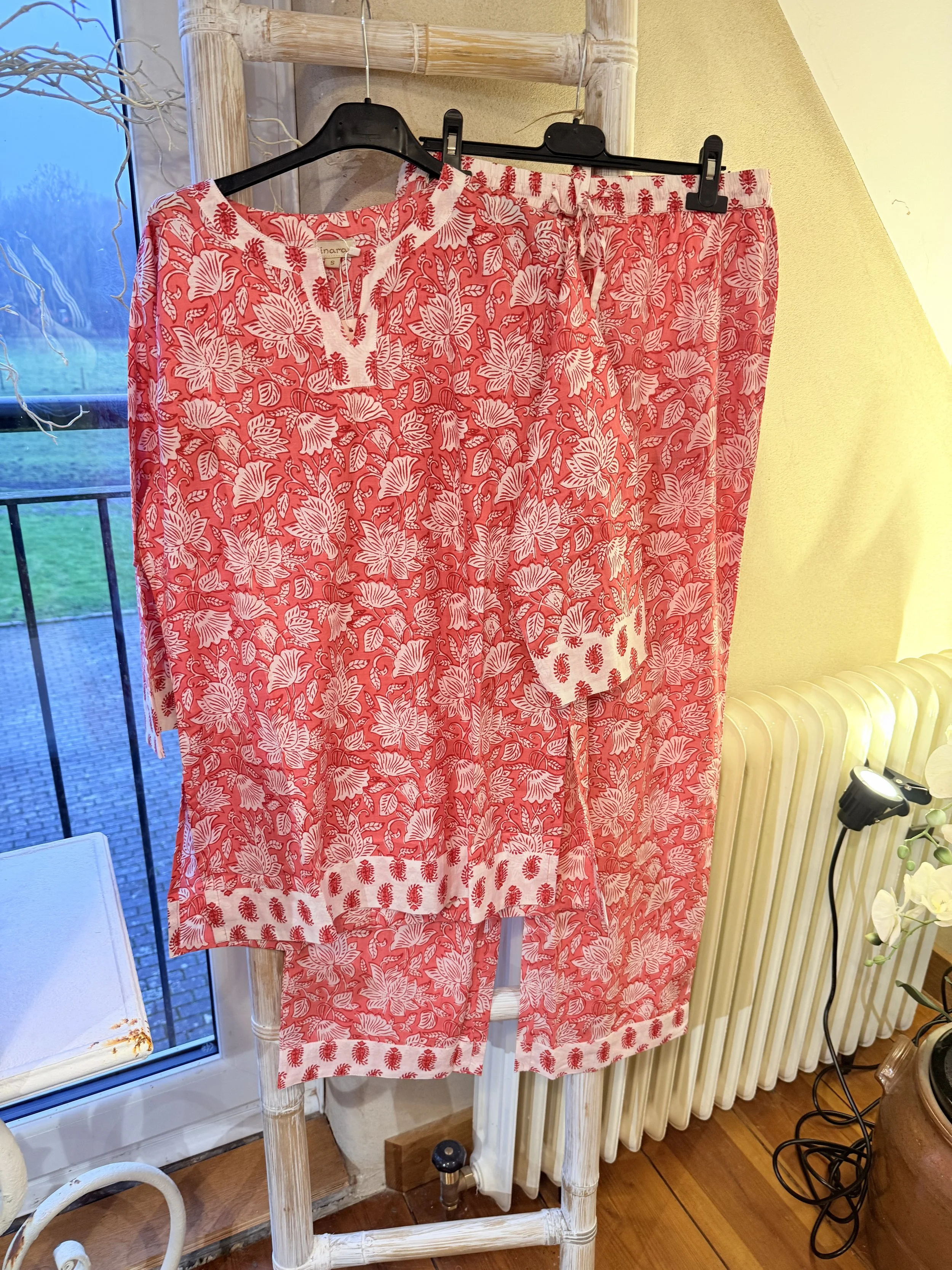 Floral Pyjama Set 100% Cotton