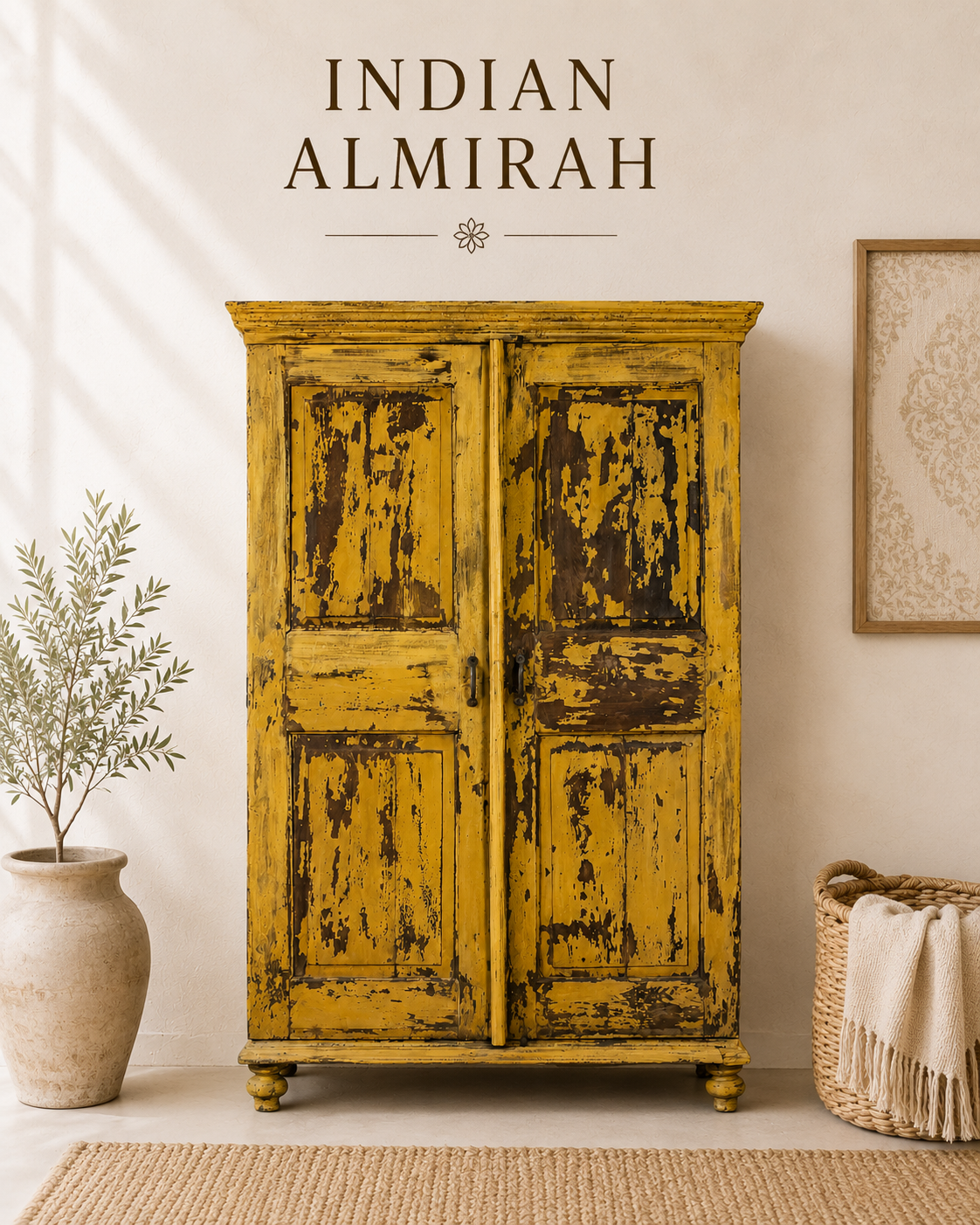 Antique Indian Almirah