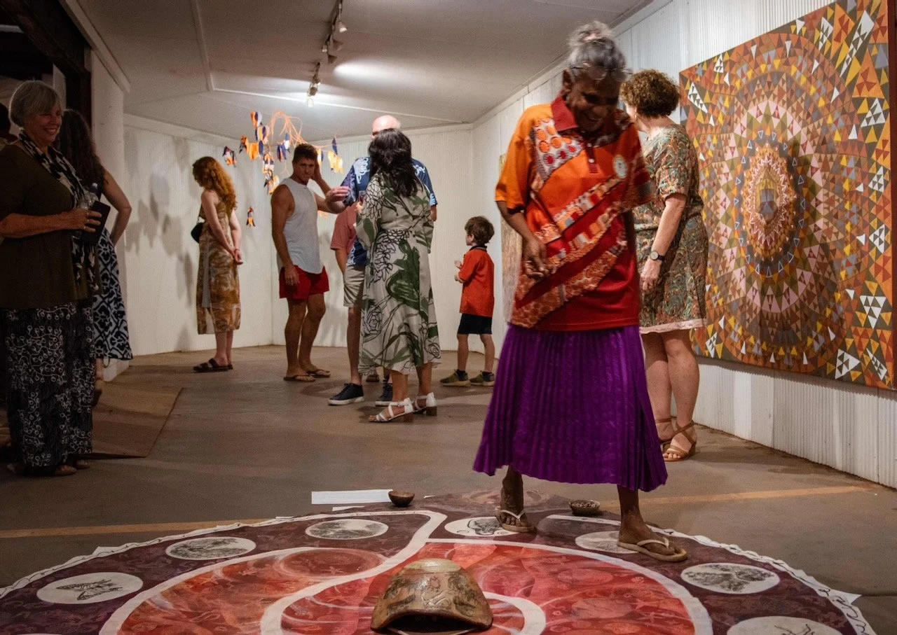Dora Griffith  Walking the labyrinth lo res.jpeg