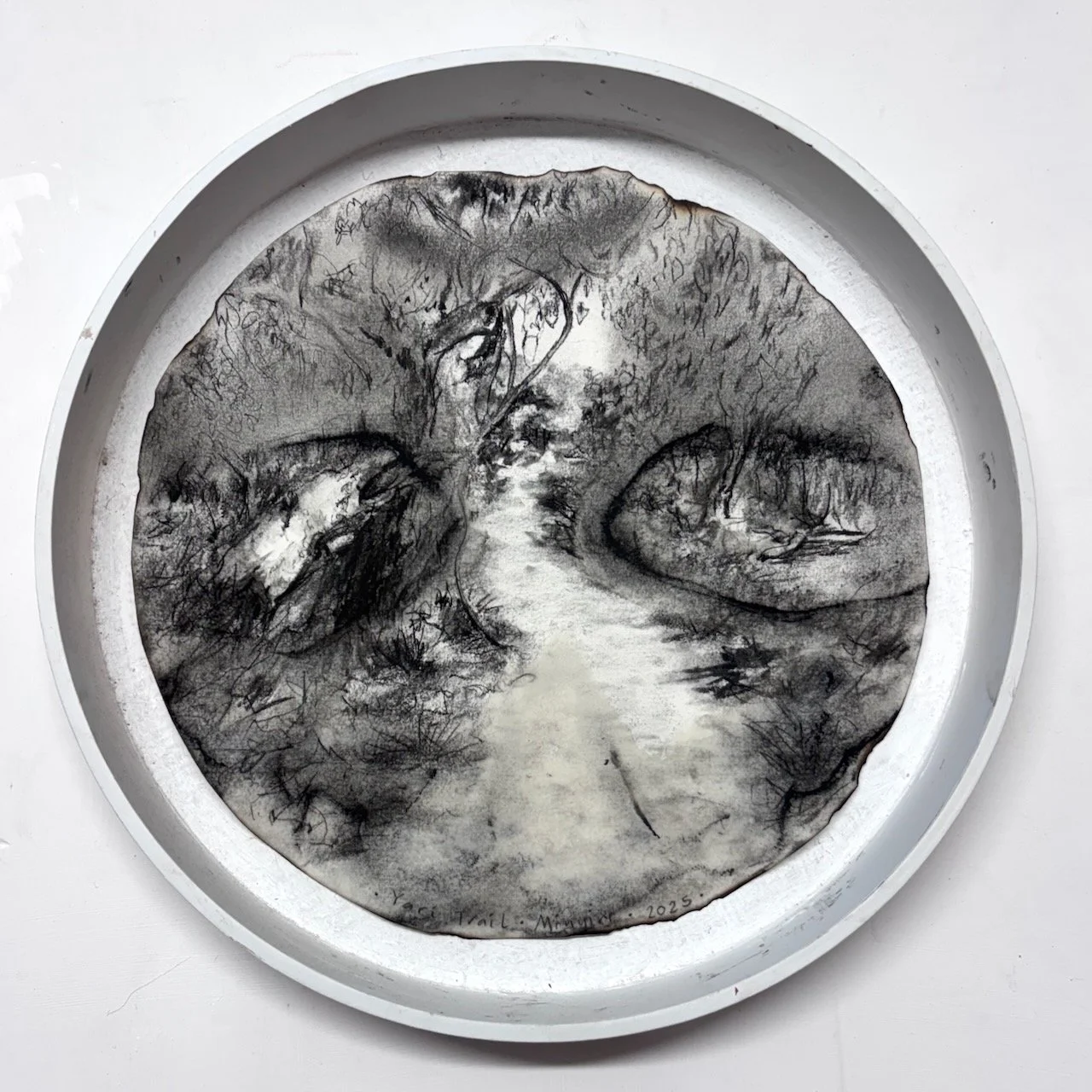 Detail:  Run, sweat and years (body print) 