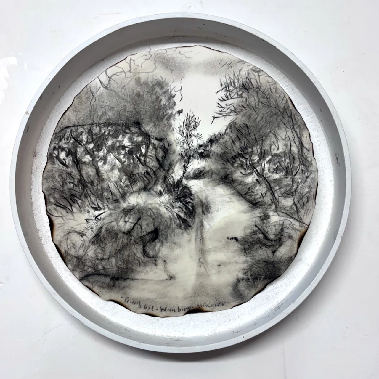 Detail:  Run, sweat and years (body print) 