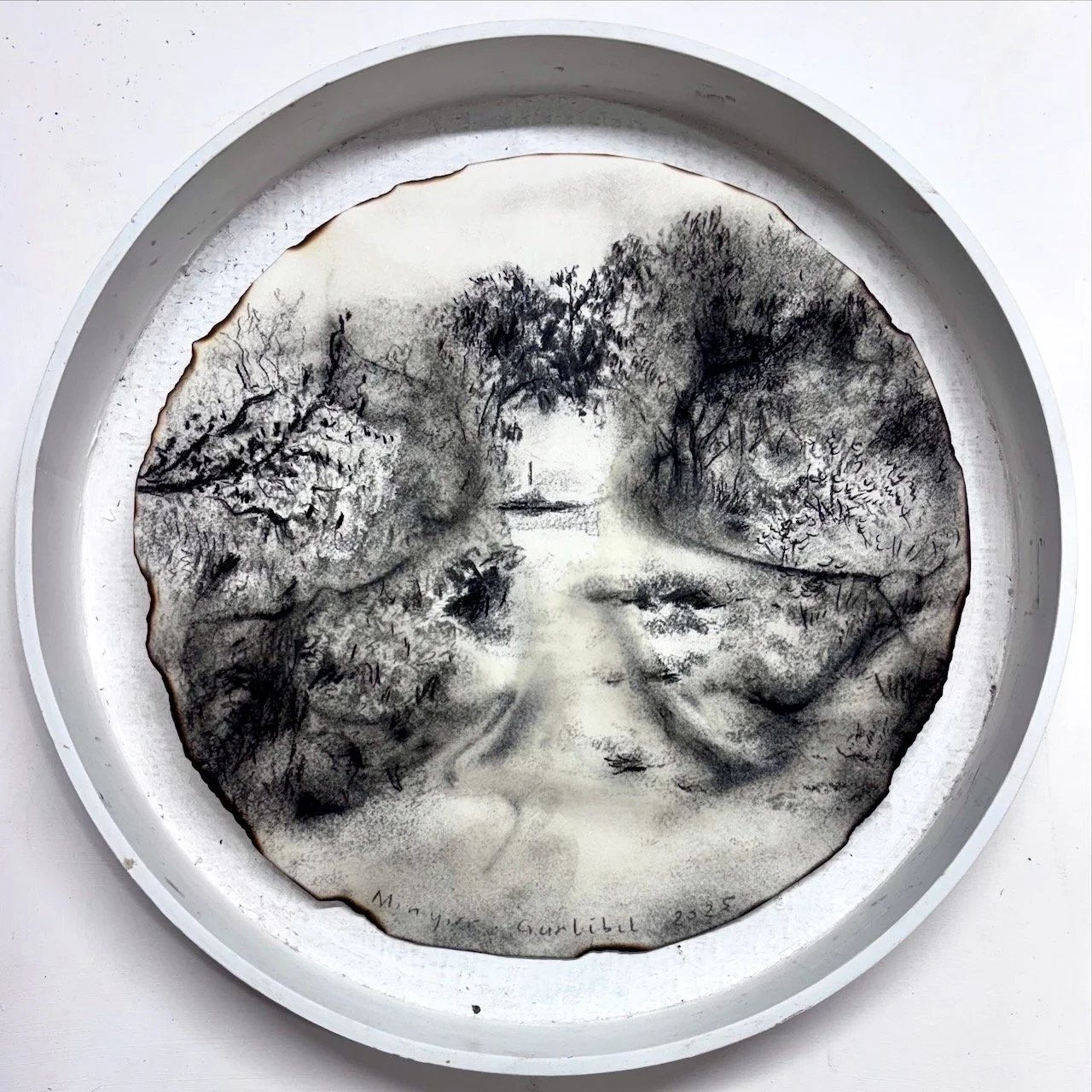 Detail:  Run, sweat and years (body print) 