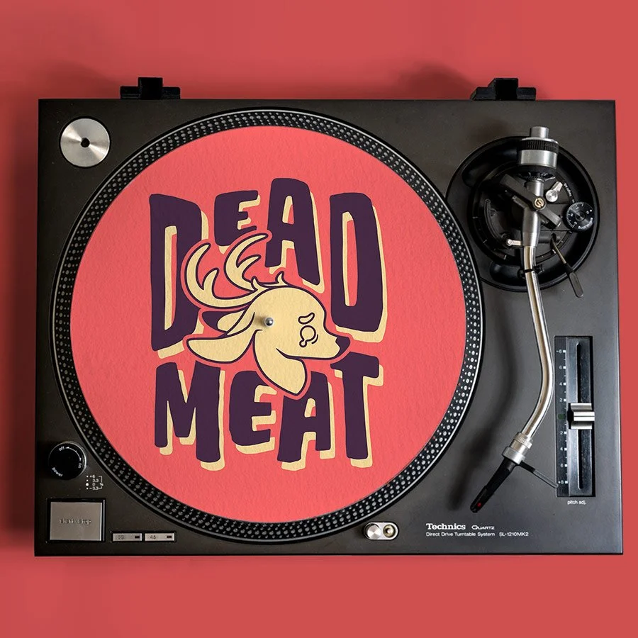 Dead Meat Record Player Slipmat